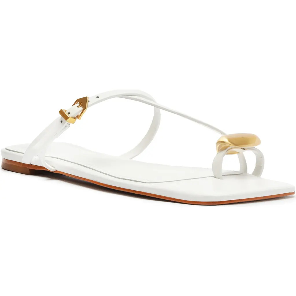 Schutz Elysa Slide Sandal in White at Nordstrom Rack, Size 5 | Nordstrom Rack