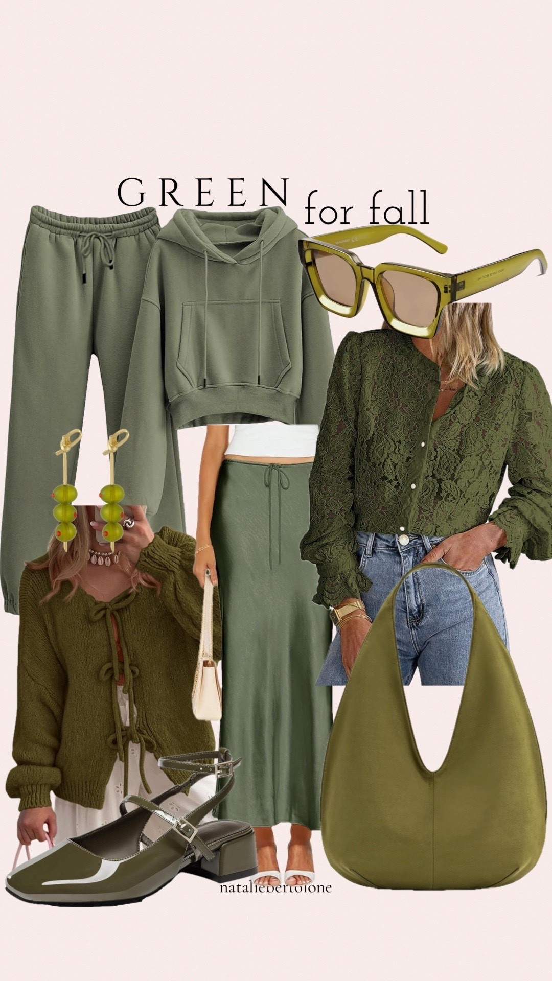 olive green for fall!!! 🥑🐛🫒🫑 love love this color way.

#LTKootd #LTKSeasonal