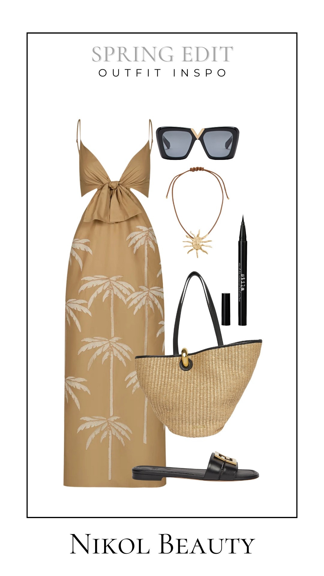 Spring in neutrals hits different. This easy breezy dress + straw tote combo is a go-to for warm days and vacay vibes. Don’t forget the bold sunnies and a swipe of liner for that polished touch!

spring outfit inspo, neutral spring outfit, beach outfit ideas, resort wear, vacation outfit, straw tote bag, palm print dress, spring capsule wardrobe, minimalist spring look, summer outfit ideas, warm weather fashion



#LTKStyleTip #LTKItBag #LTKShoeCrush