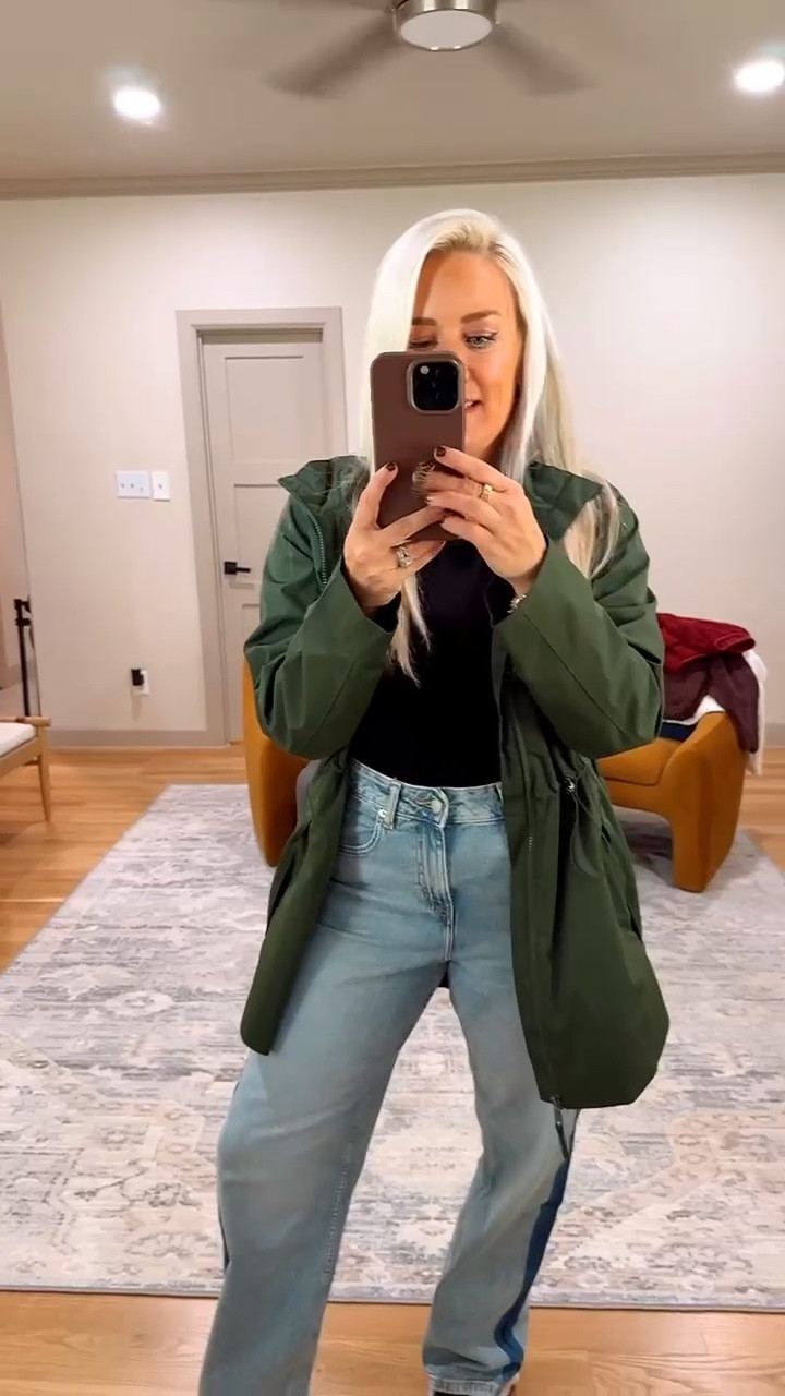 Walmart new fall arrivals! This look is so cute and so affordable. Love the length of the jacket Jeans - size 8 Jacket size smalll

#LTKStyleTip #LTKSeasonal #LTKFindsUnder50