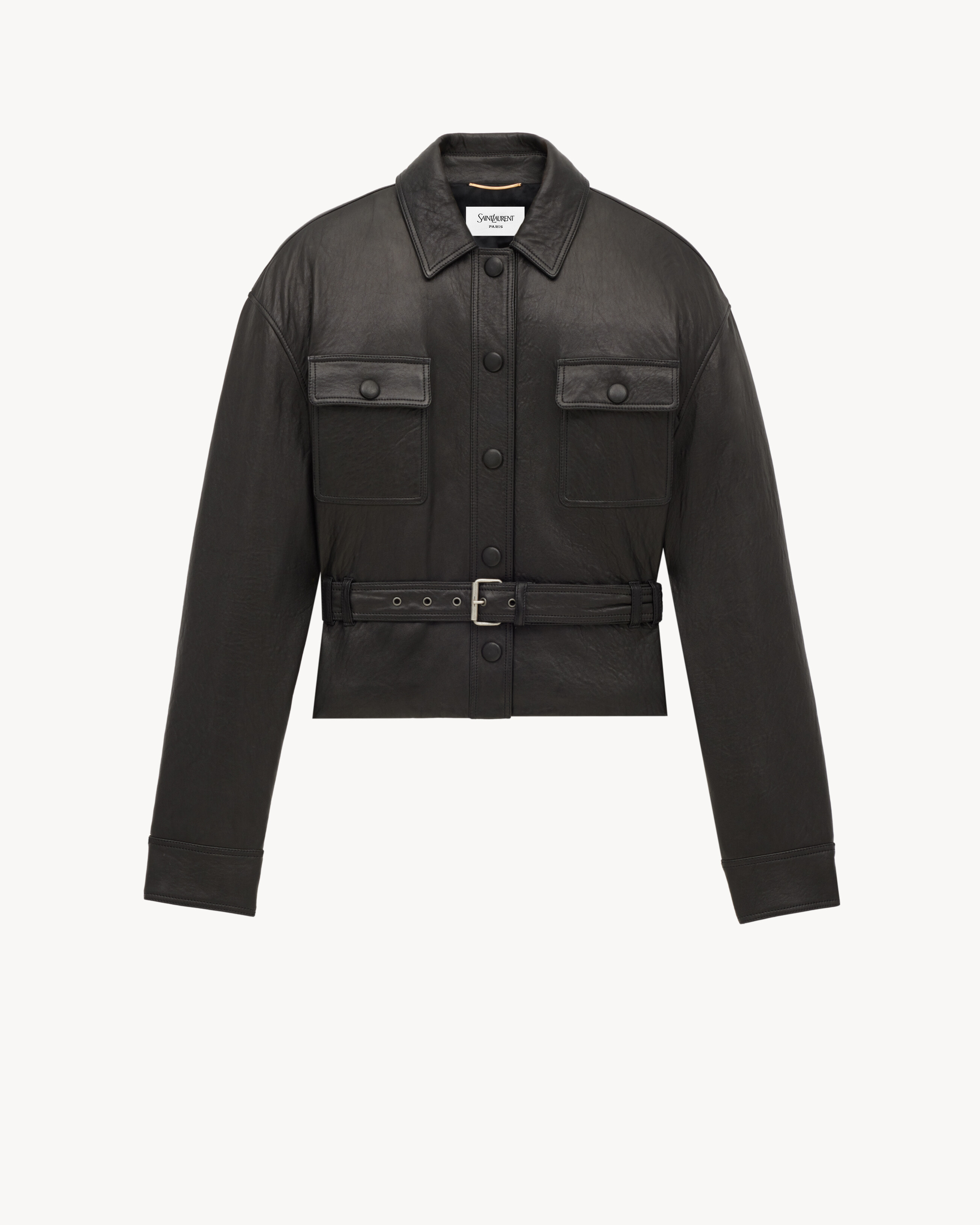 SAHARIENNE short jacket in lambskin | Saint Laurent Inc. (Global)