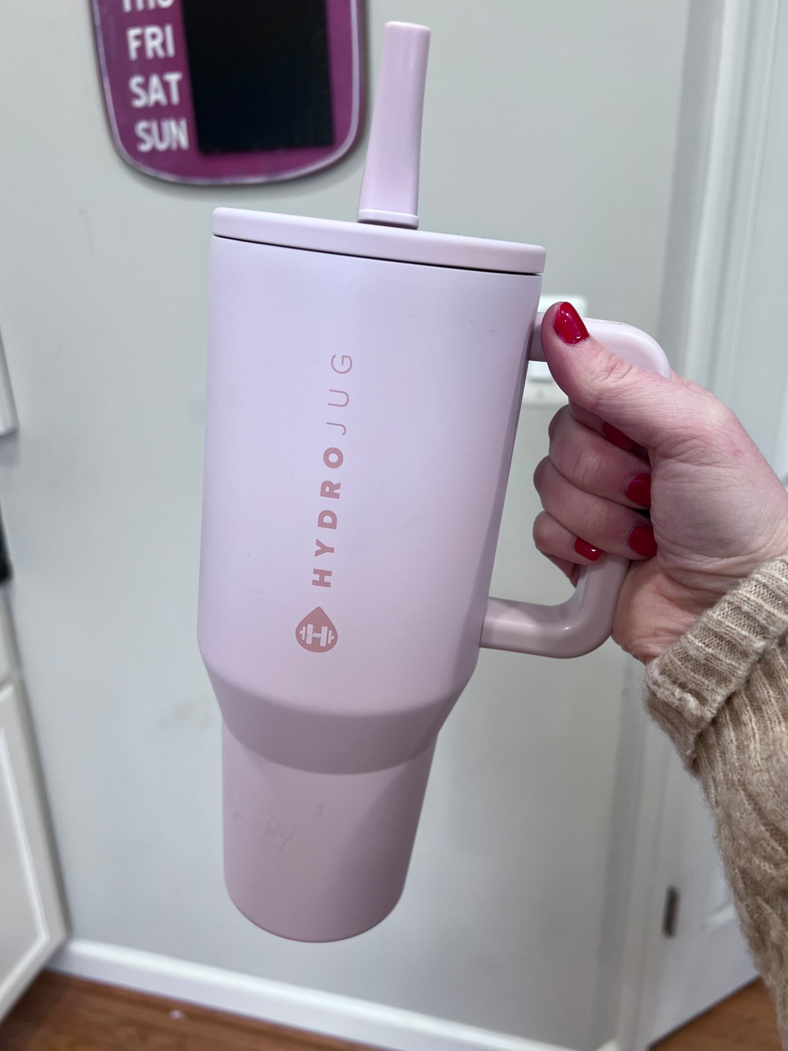 I'm a cup snob and THIS is the GOAT of all the cups! I've had it for 3 weeks now and refuse to use any other cup. The silicone bottom so it doesn't CLANG when you put it down. The flippable straw so my kids don't spill it as they are playing superhero's and kick it off the coffee table. The handle is easy to hold five other things in the same hand as I'm walking to the car and carrying my 30 lb toddler. The lid comes off easily and I'm not fighting for my life trying to unscrew the lid as I'm doing dishes and overstimulated. 110% worth it. 

#LTKHome #LTKmomlife #LTKFindsUnder50