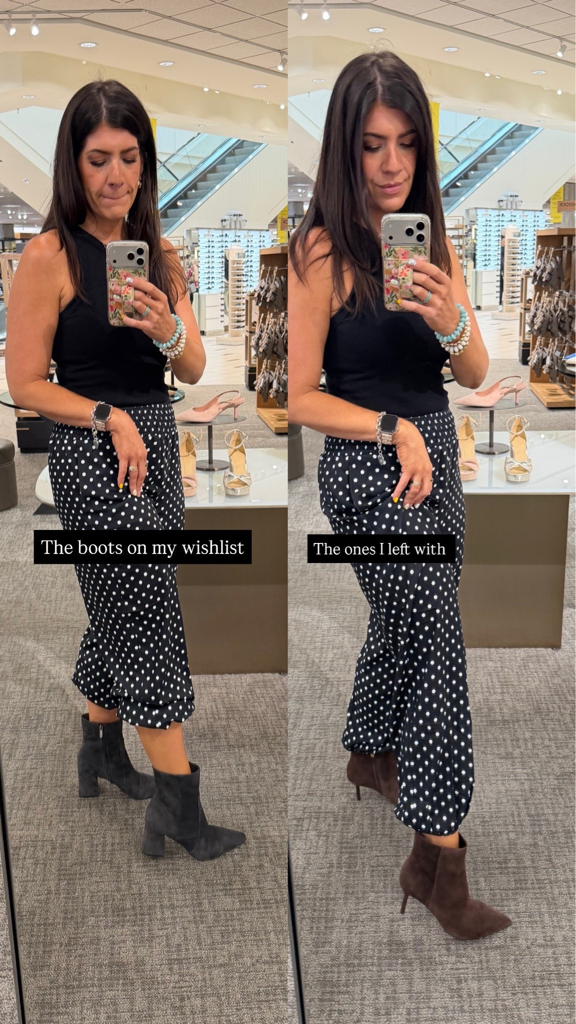 Boots I tried- got the brown
In a 10

#LTKSaleAlert #LTKMidsize #LTKOver40