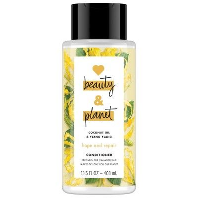 Love Beauty & Planet Coconut Oil & Ylang Ylang Hope and Repair Conditioner - 13.5 fl oz | Target