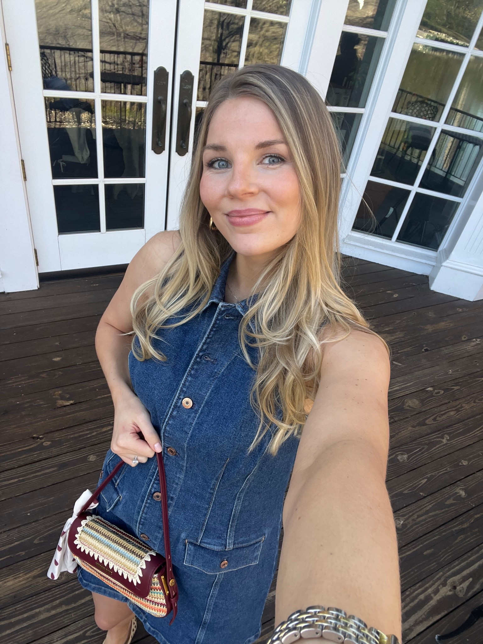 Gap denim dress 

#LTKTall #LTKSaleAlert #LTKootd