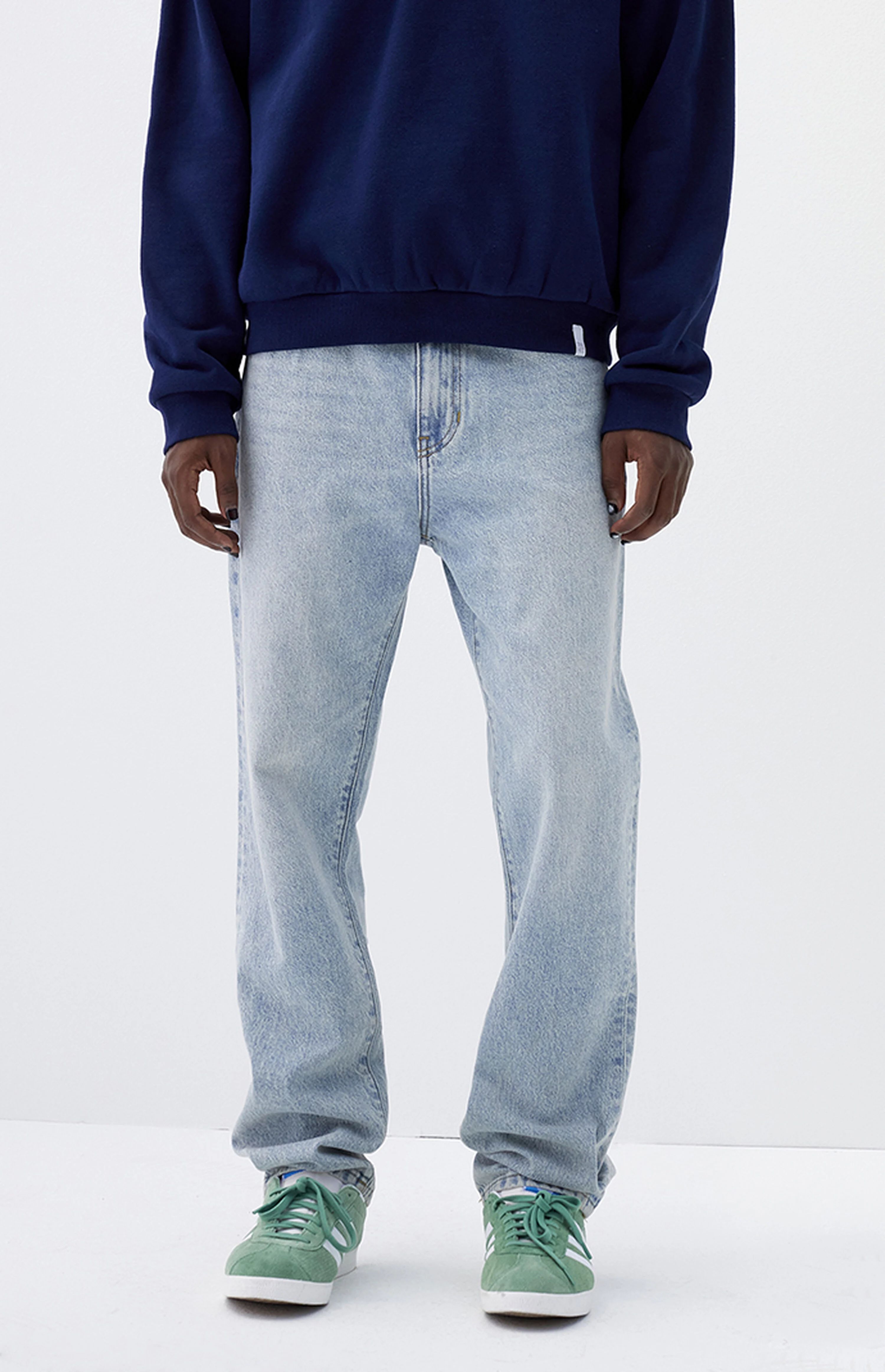 PacSun Light Indigo Straight Jeans | PacSun