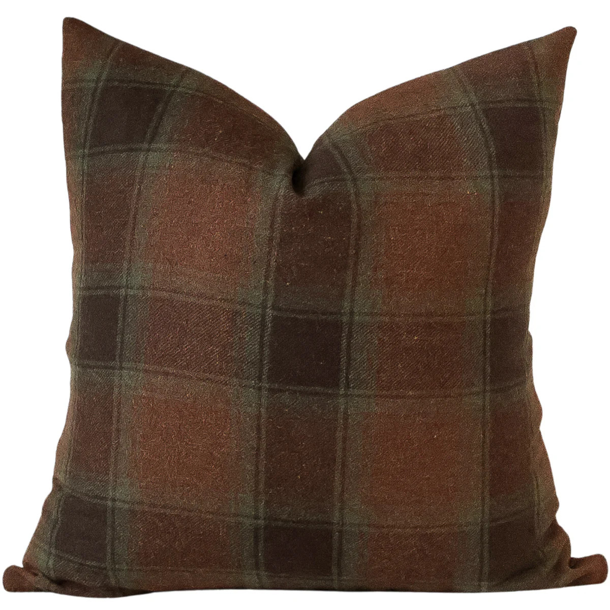 Young Philip Wool Plaid Pillow Cover | Hackner Home (US)