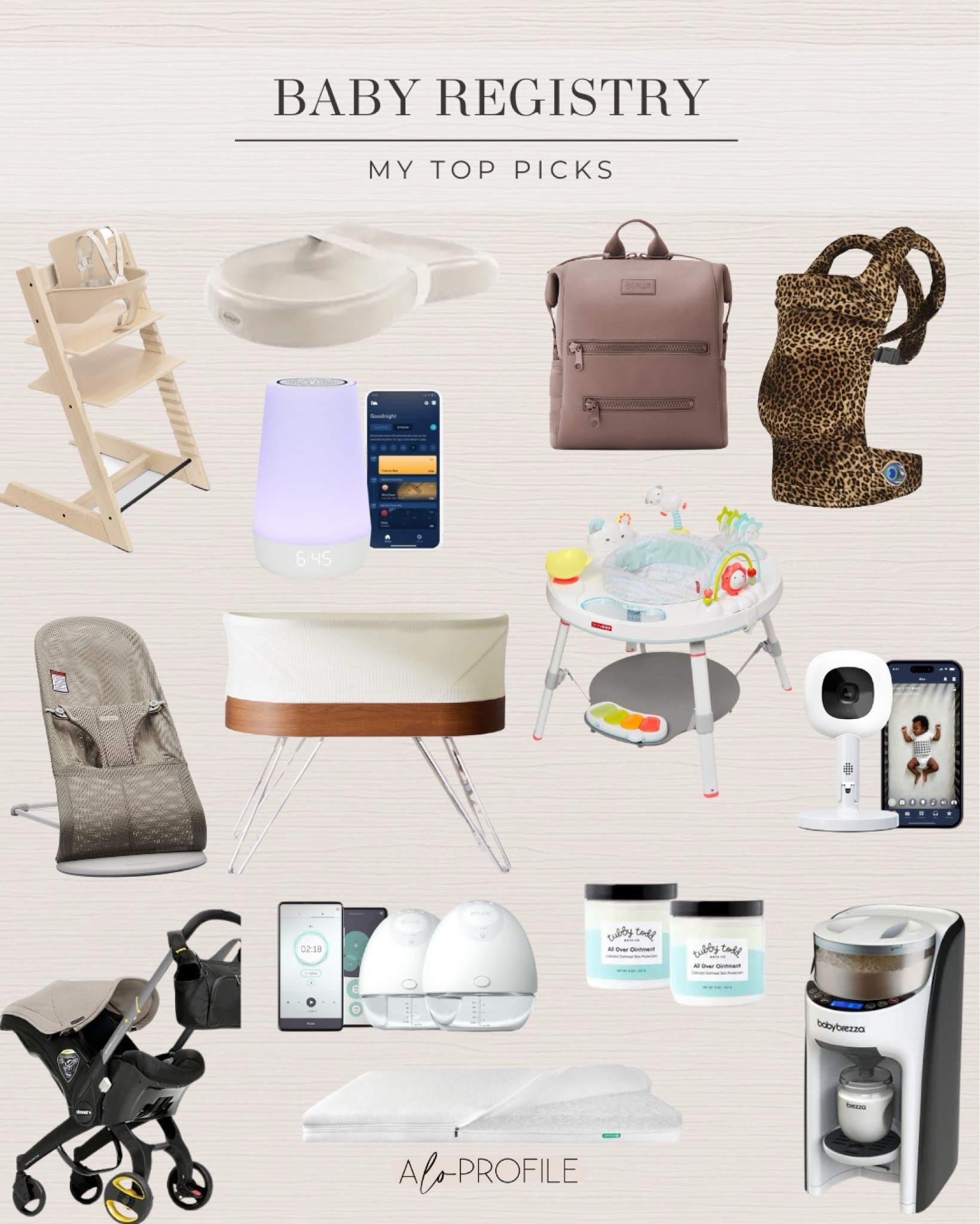 BABY REGISTRY 🤍 top picks for baby registry. All are items I own or would repurchase for baby #2!!These make great gifts for baby showers and anyone with a baby

Code ALOPROFILE25 for 25% off Dagne Dover 
Code ALO for hello bello 

#LTKBump #LTKBaby