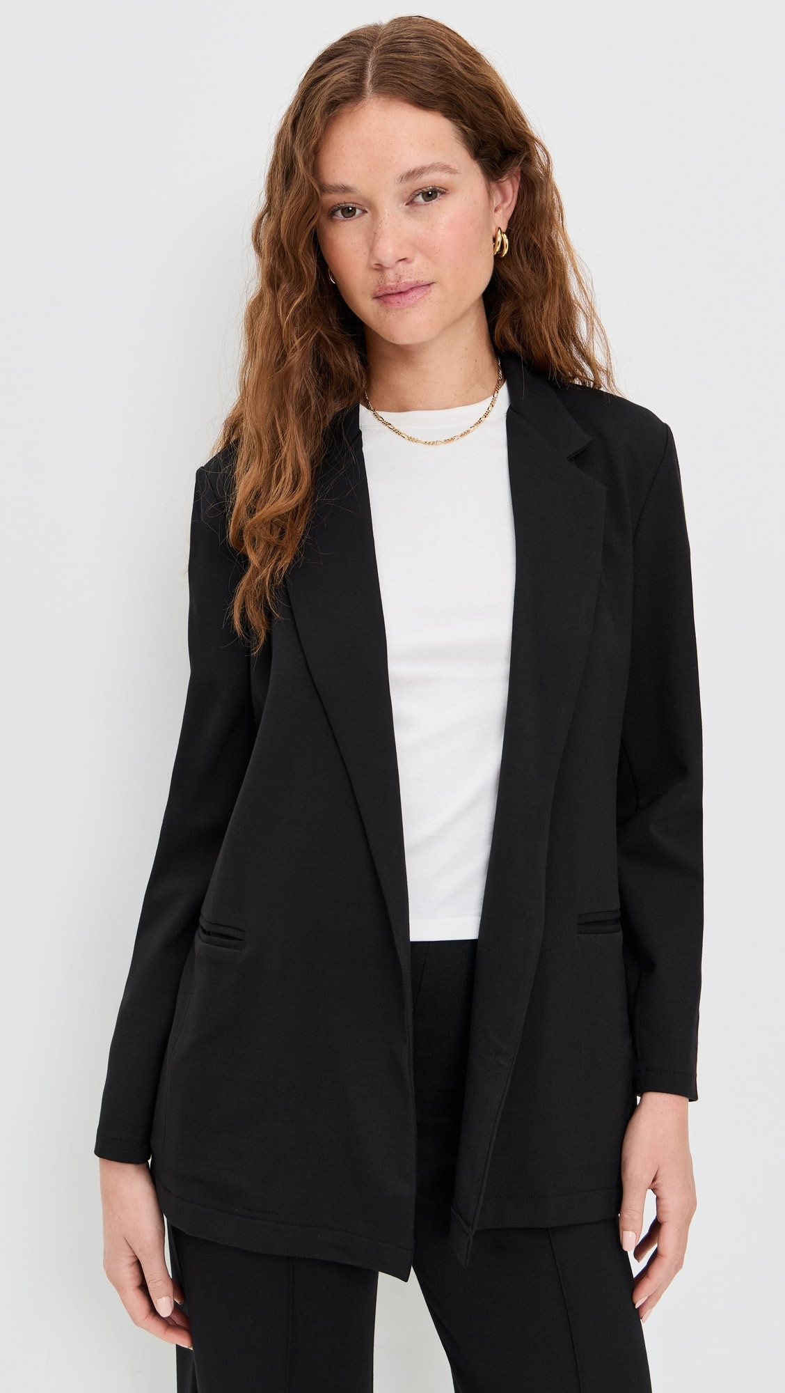 Ponte Knit Oversized Blazer | Shopbop