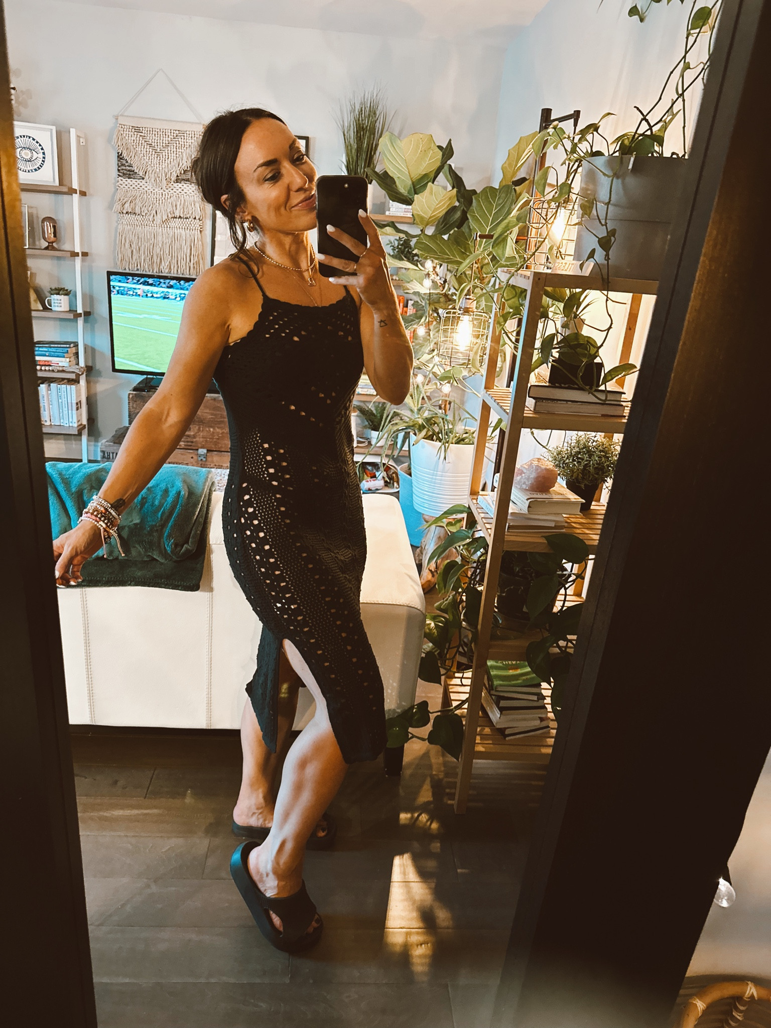 Obsessed with this Aerie crochet dress! And it’s on sale for $20. Would pair with a jean jacket to transition to fall! 🖤

#LTKsalealert #LTKunder50