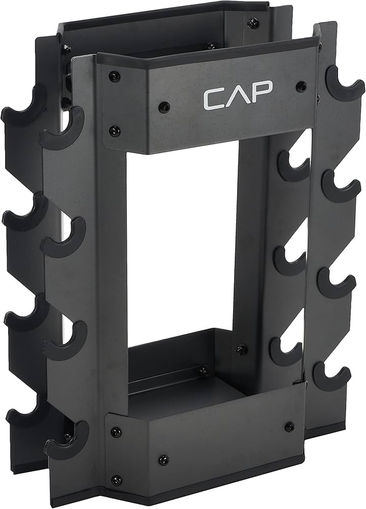 Cap Barbell Dumbbell and Kettlebell Storage Rack | Amazon (US)