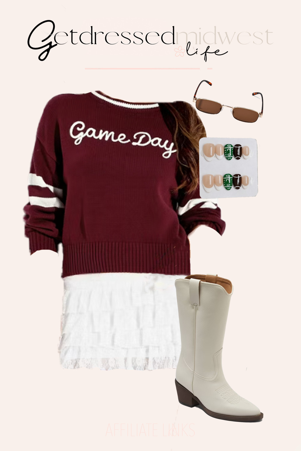 GAME DAY OUTFIT
FOOTBALL SEASON 

 #LTKSeasonal #LTKU #LTKTravel