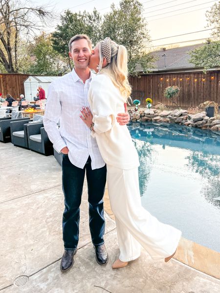 Can’t wait to marry you! Pics from our shower from a month ago. It was so cold this day so I threw together this bridal outfit. I was never prepared to be a winter bride haha but I loved this look! 