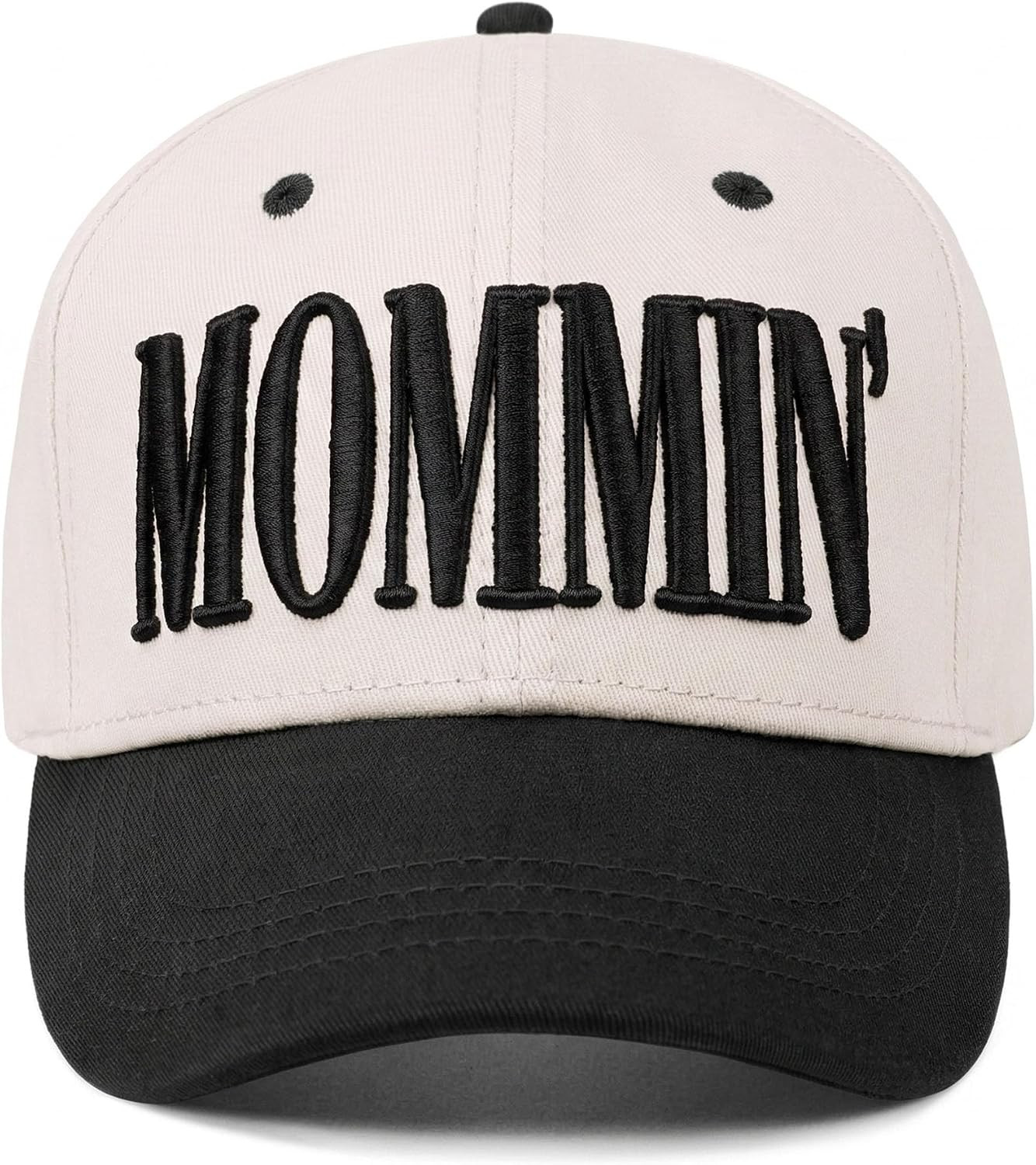Mommin Trucker Hat for Women, Vintage Two-Tone mom hat with Mommin 3D Embroidery, New Mom Gifts Mothers Day Outfits | Amazon (US)