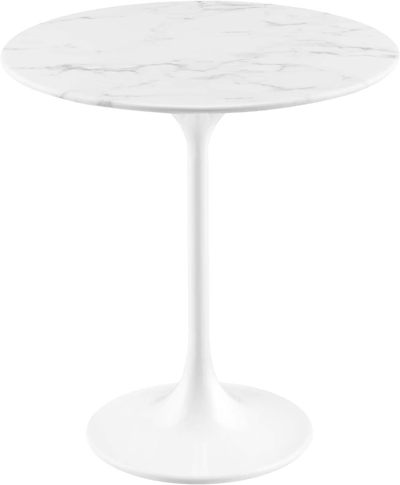 Modway Lippa Side Table, White White | Amazon (US)