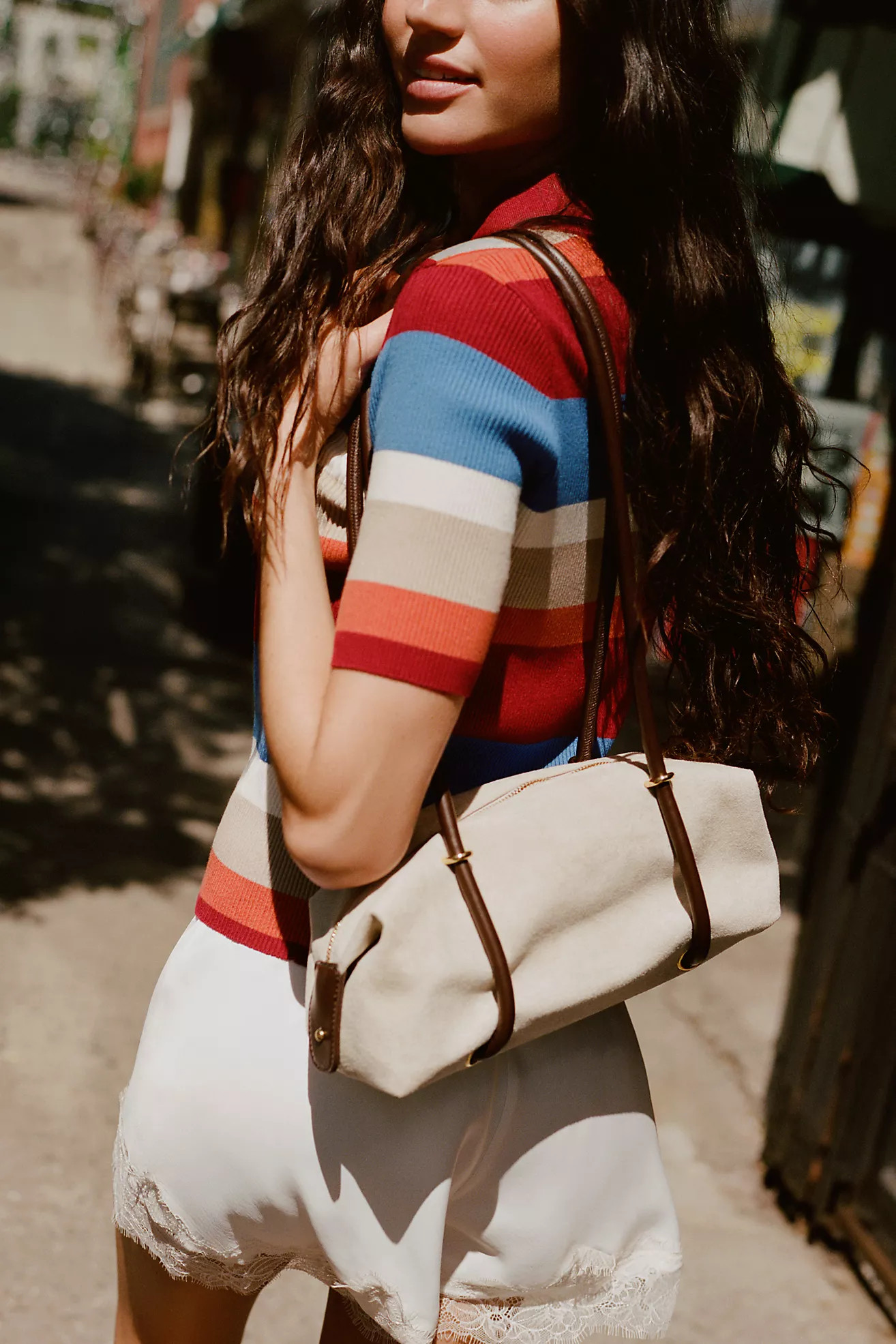 By Anthropologie Suede Slouchy Shoulder Bag | Anthropologie (US)