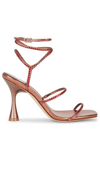 Jeffrey Campbell Glamorous Sandal in Metallic Bronze. - size 10 (also in 7.5, 8) | Revolve Clothing (Global)