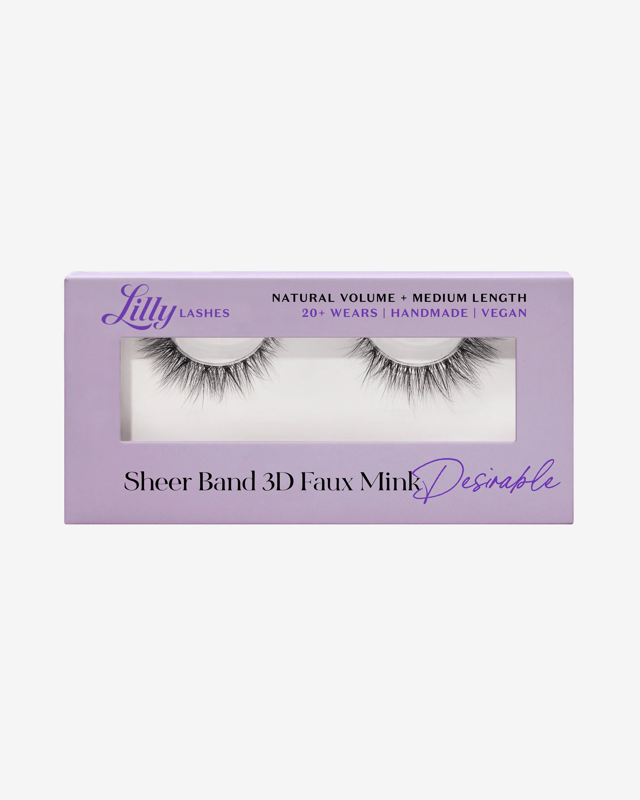Desirable Sheer Invisible Band False Lash | Lilly Lashes