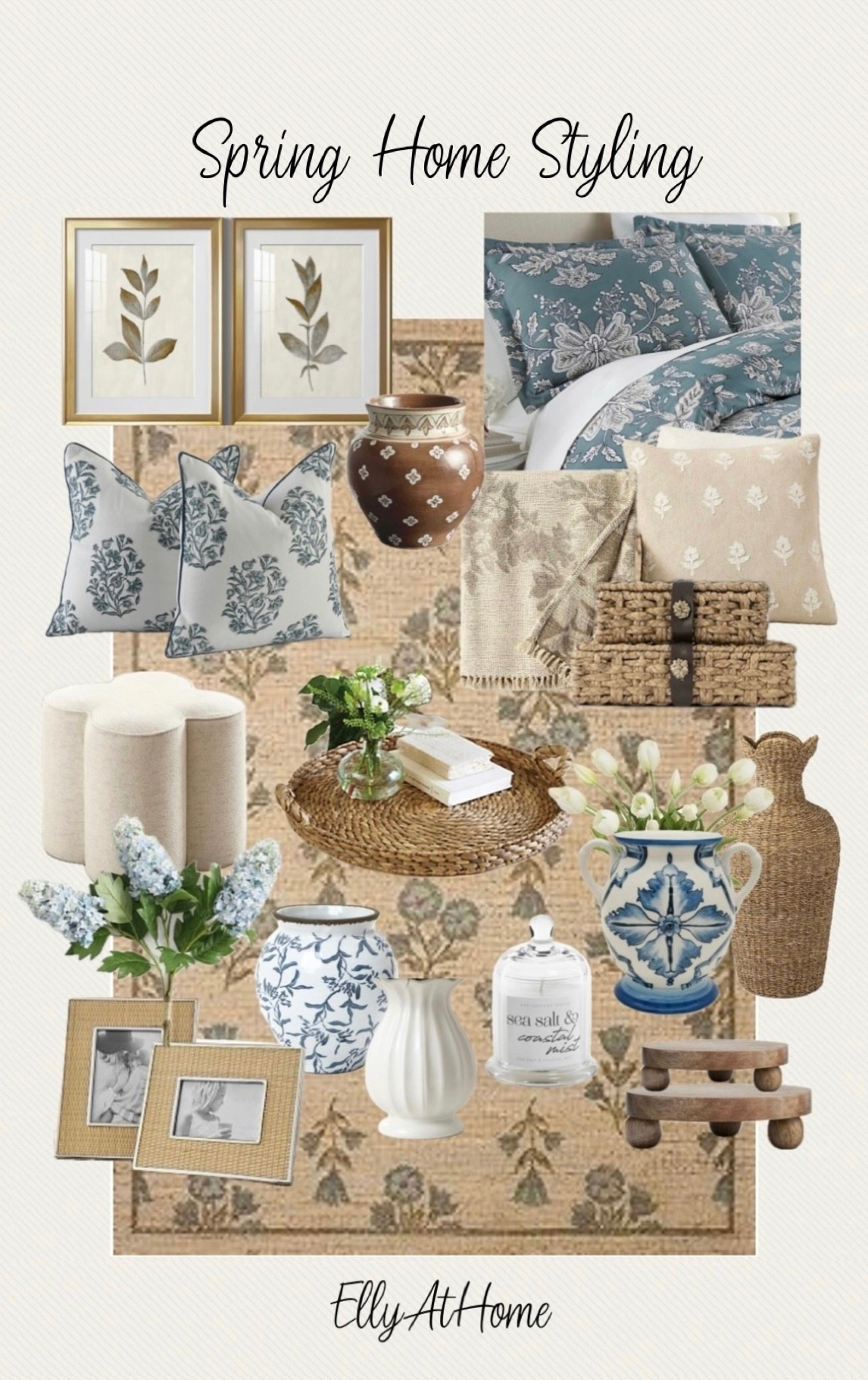 Shop area rug, throw pillows, vases, florals, treats, ottoman, artwork, frames and more spring home decor accessories. Some selections on sale, free shipping. Target, Amazon home, Wayfair, Pottery Barn, Kirkland’s home, Ballard Designs. 

#LTKHome #LTKSaleAlert #LTKdayinmylife