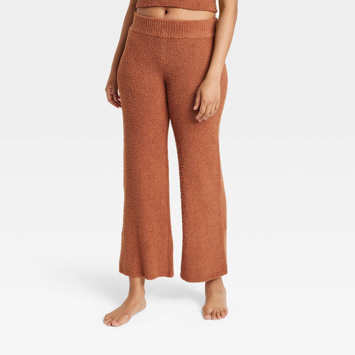 Women's Cozy Yarn Wide Leg Pants - Stars Above™ | Target