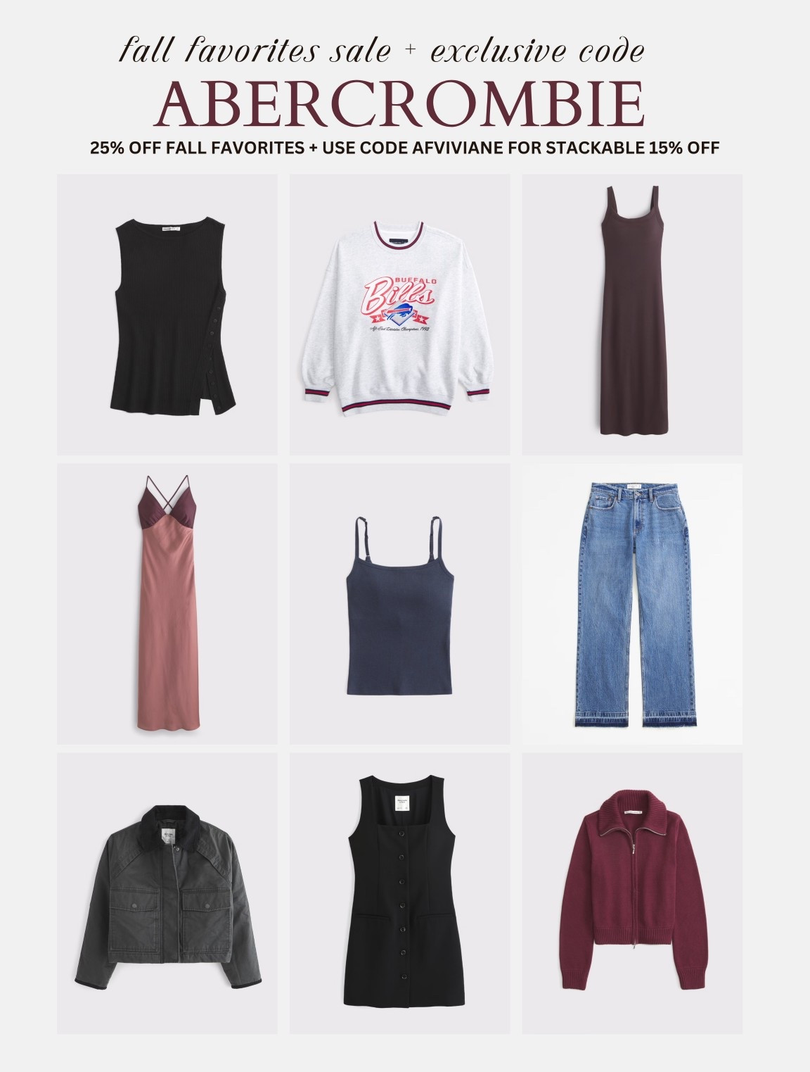 [11/3/25] last day for 25% off fall favorites + 15% off with my exclusive code AFVIVIANE! 

Linking favorites on sale 

#LTKSeasonal #LTKHoliday #LTKSaleAlert