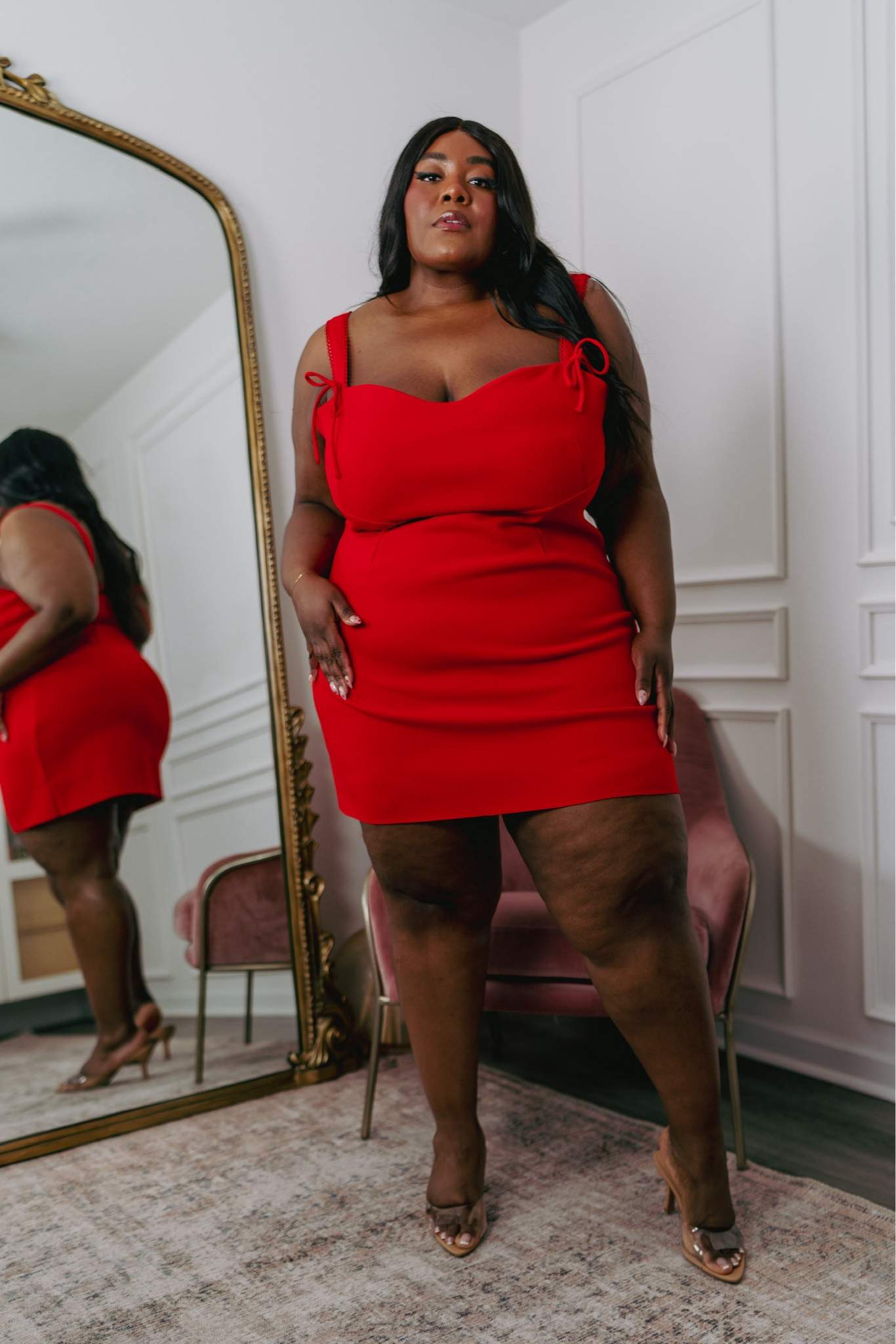 jersey dress blank Los Angeles Apparel