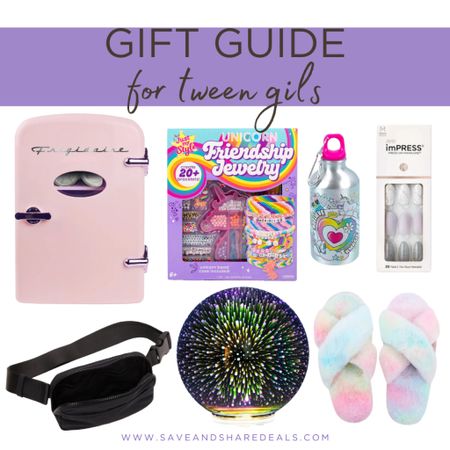 Tween girl gift ideas including slippers, a belt bag, press on nails and more! 

Walmart finds, Walmart gifts, gifts for girls, middle school girl gifts 

#LTKGiftGuide #LTKstyletip