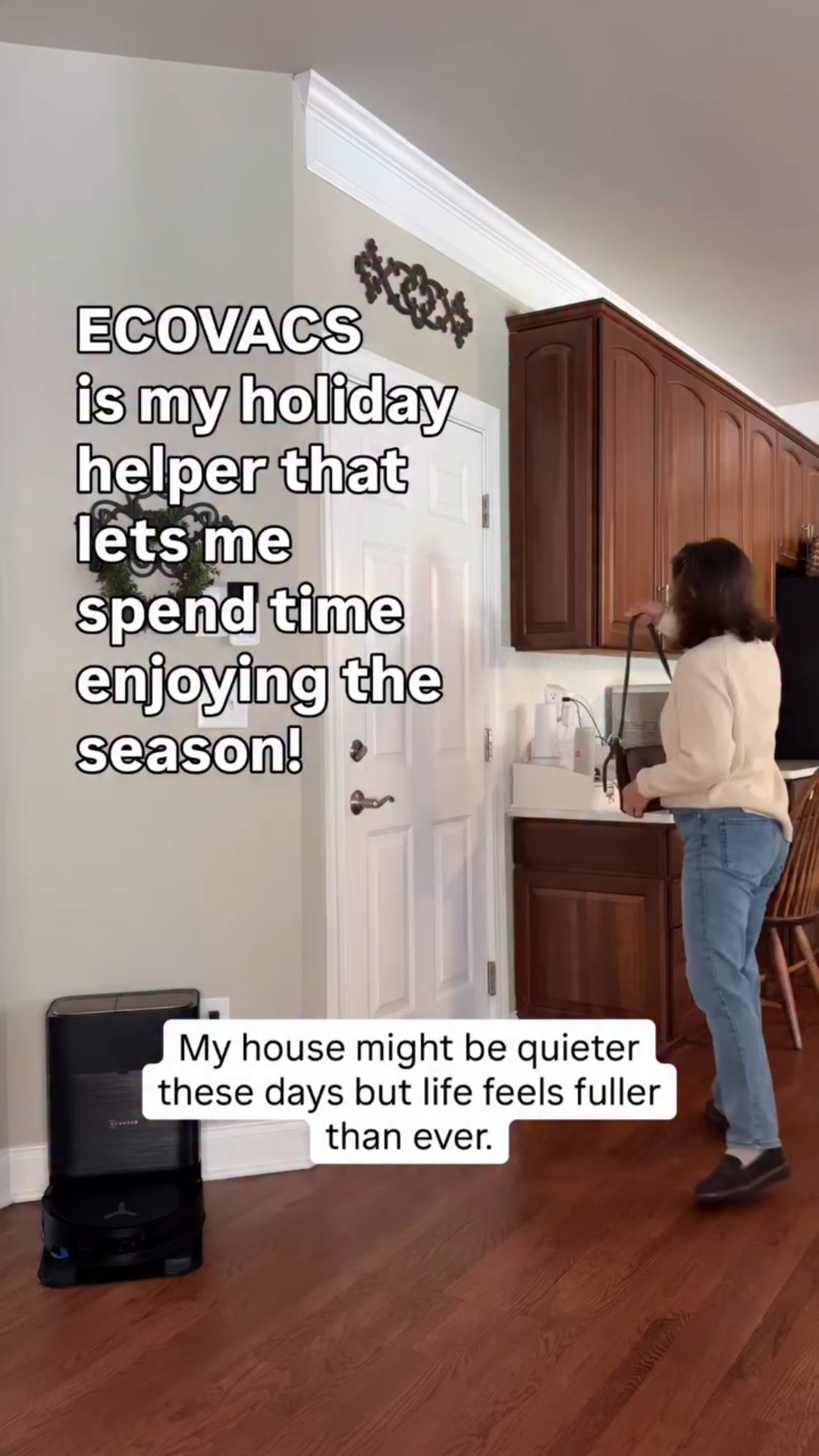 Comment CLEAN and I’ll DM you the link.

#ad  The ECOVACS DEEBOT X9 PRO OMNI is on a huge Black Friday deal right now:
Original price $1,299.99
Black Friday price $699.99 through Dec. 1 (46 percent off!)

Now that the kids are grown, I want to enjoy this season instead of spending hours cleaning before guests arrive. I let my ECOVACS DEEBOT handle the pet hair, crumbs, and everyday dust for me.

It’s so smart! It knows the difference between spills and dry messes, lifts the mopping pads automatically to protect carpets, and the OZMO Roller and BLAST suction handle both wet and dry cleaning without tangles.

Thanks to the home base, it’s so low maintenance: hot air dries the mop pads to help prevent odors, auto solution mixing so I don’t have to measure anything, and a mop tray that only needs attention about every 150 days.

It saves me time cleaning and time maintaining the machine, which feels like a gift in this season of life. ✨

#DEEBOTX9 #OZMOROLLER #BLAST™ #TruEdge #ZeroTangle #AIVI3D #ECOVACS #DEEBOT

#LTKHome #LTKGiftGuide #LTKmomlife