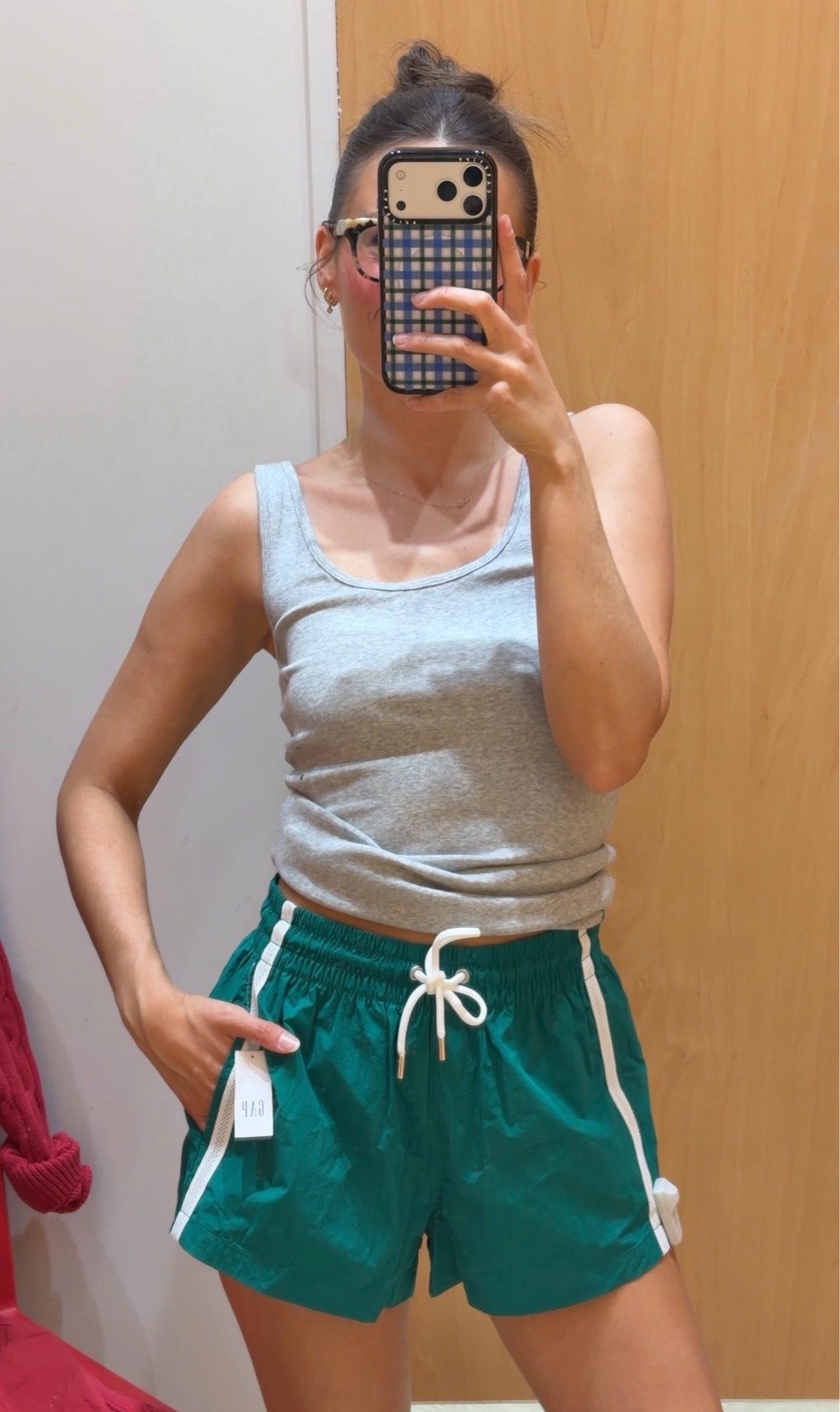 Finally tried the viral gap shorts! Sooo cute and I love the cut. I’m wearing  XS in the shorts & S in the tank top!

#LTKgrwm #LTKdayinmylife #LTKSaleAlert