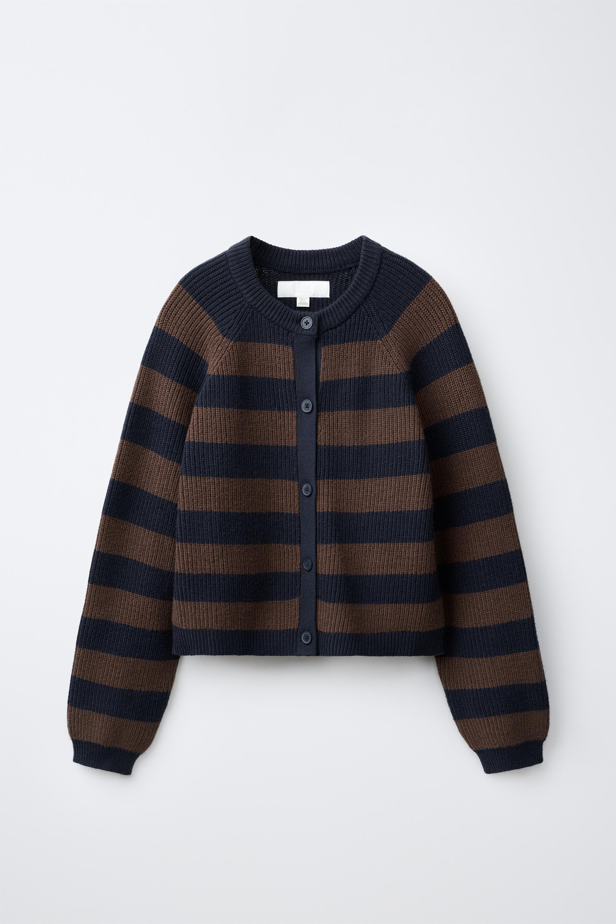 STRIPED CARDIGAN | Zara US