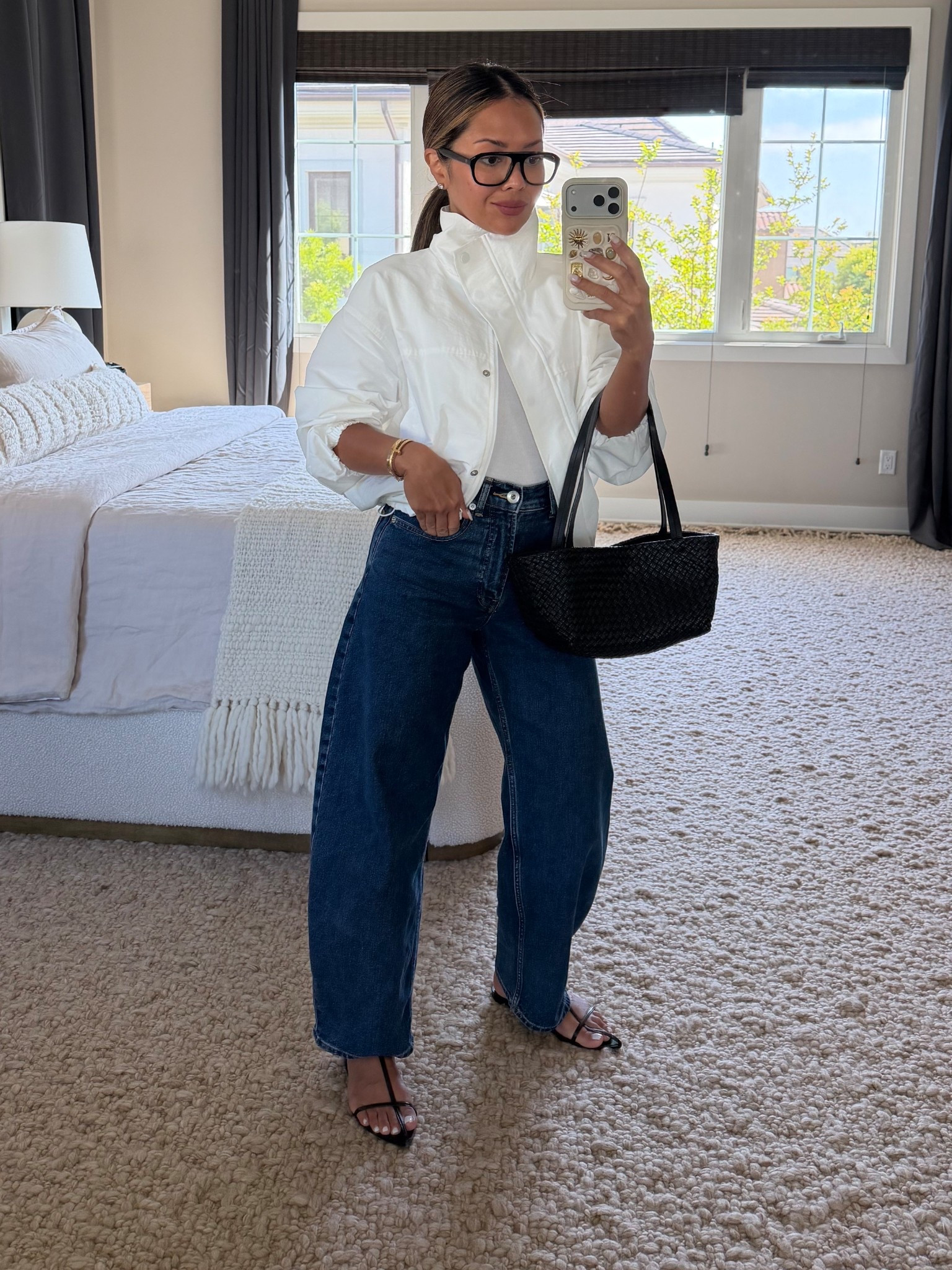 Casual coffee date outfit
Jacket - XS
Jeans - 23

#LTKootd #LTKgrwm #LTKmorningroutine