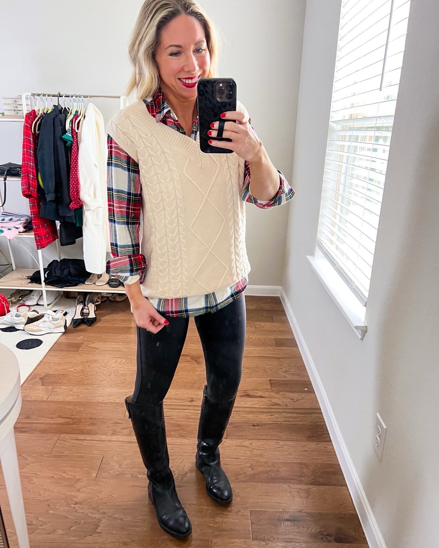 Spanx faux leather leggings outfits!

I’m 5’3” and wear size petite small in the faux leather leggings. 

Leggings outfit
Faux leather 




How to wear faux leather leggings, faux leather leggings outfits, what to wear with Spanx faux leather leggings


#ltkover40 #ltkholiday #ltkseasonal #ltksalealert Black Friday sales, Black Friday shoppingg



Spanx faux leather leggings outfit


#ltkover40 #ltksalealert Nordstrom finds , leggings , Spanx , boots, fall boots , winter boots, handbag, purse , accessories , sunglasses , mom outfit #ltkfindsunder100 #ltkbeauty #LtkCyberweek 