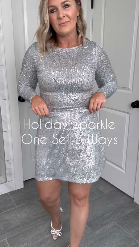 Sparkle season is here and this set is so adorable together or worn separately. I love that the skirt is actually a skort! Major win!



#LTKVideo #LTKHoliday #LTKsalealert