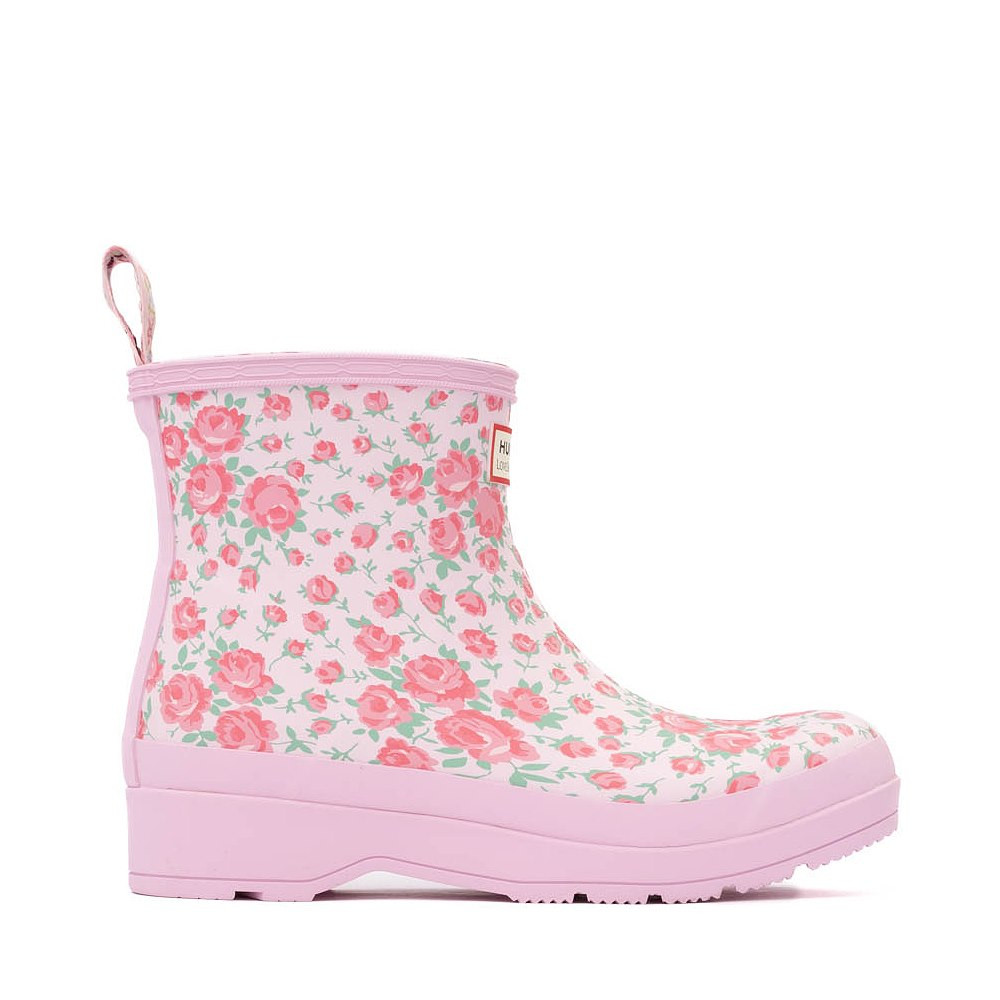 Womens Hunter x LoveShackFancy Play™ Rain Boot - Rose Heart | Journeys