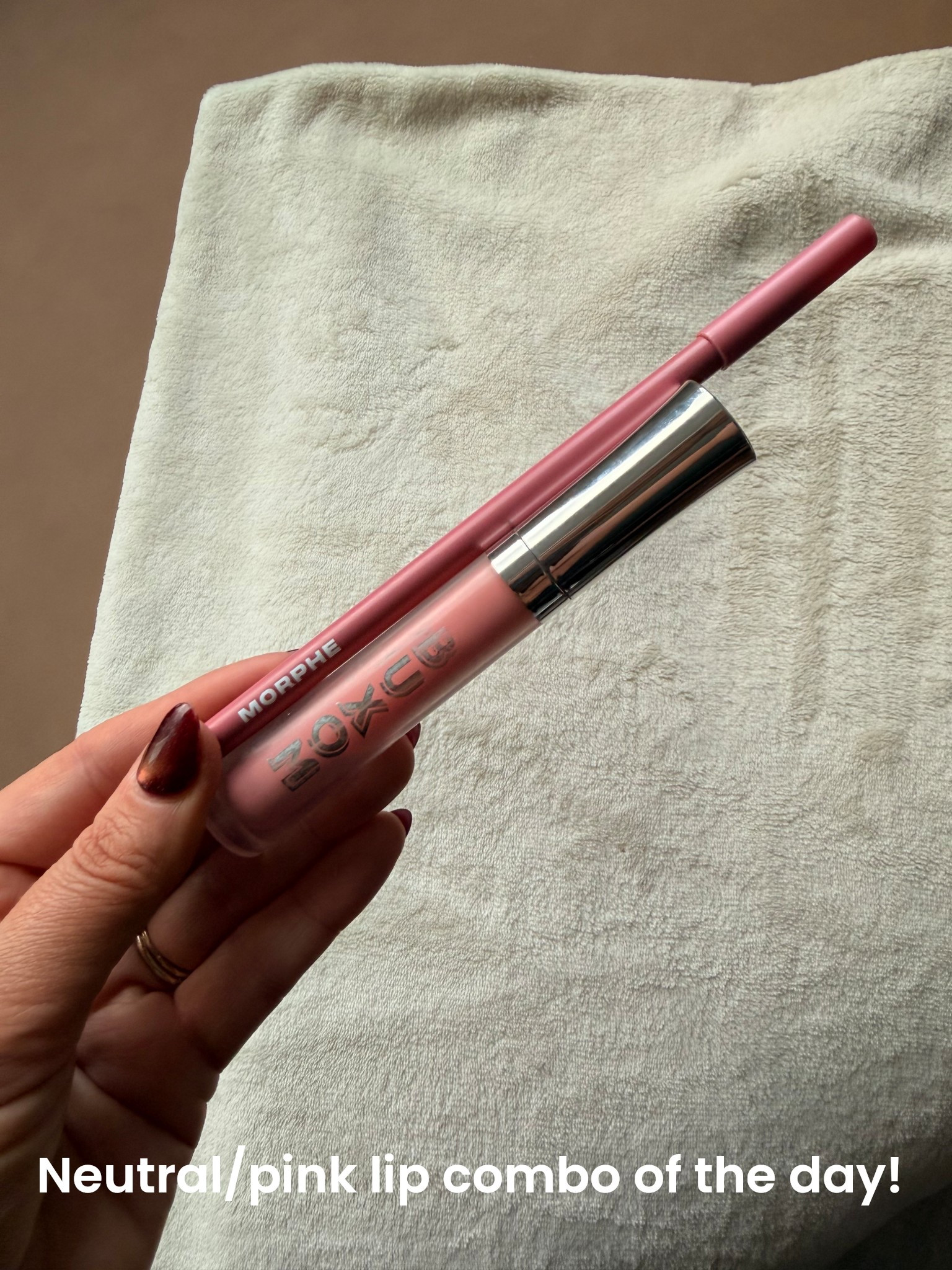 Lip liner shade: bubble bath
Lip gloss shade: White Russian 

#LTKFindsUnder50 #LTKStyleTip #LTKBeauty