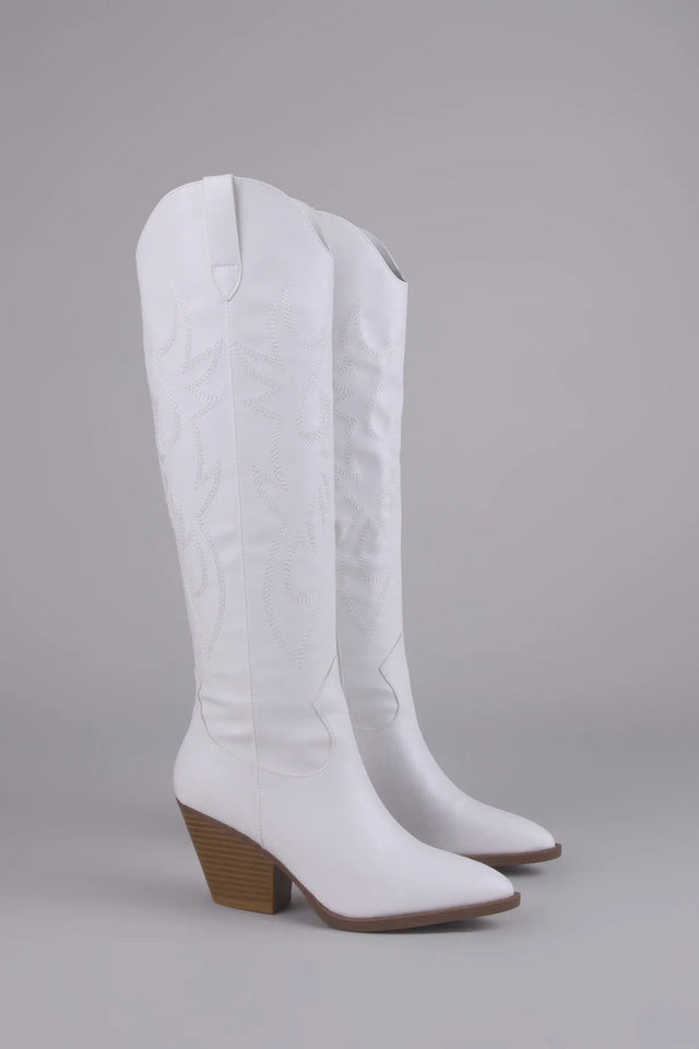 Lone Star Girl Knee High Cowboy Boots | Windsor Stores