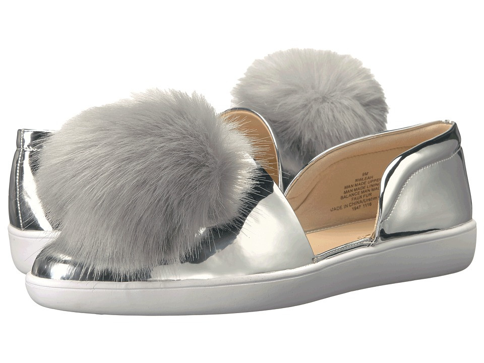 Nine West - Leah 3 (Silver Patent) Women's Shoes | 6pm