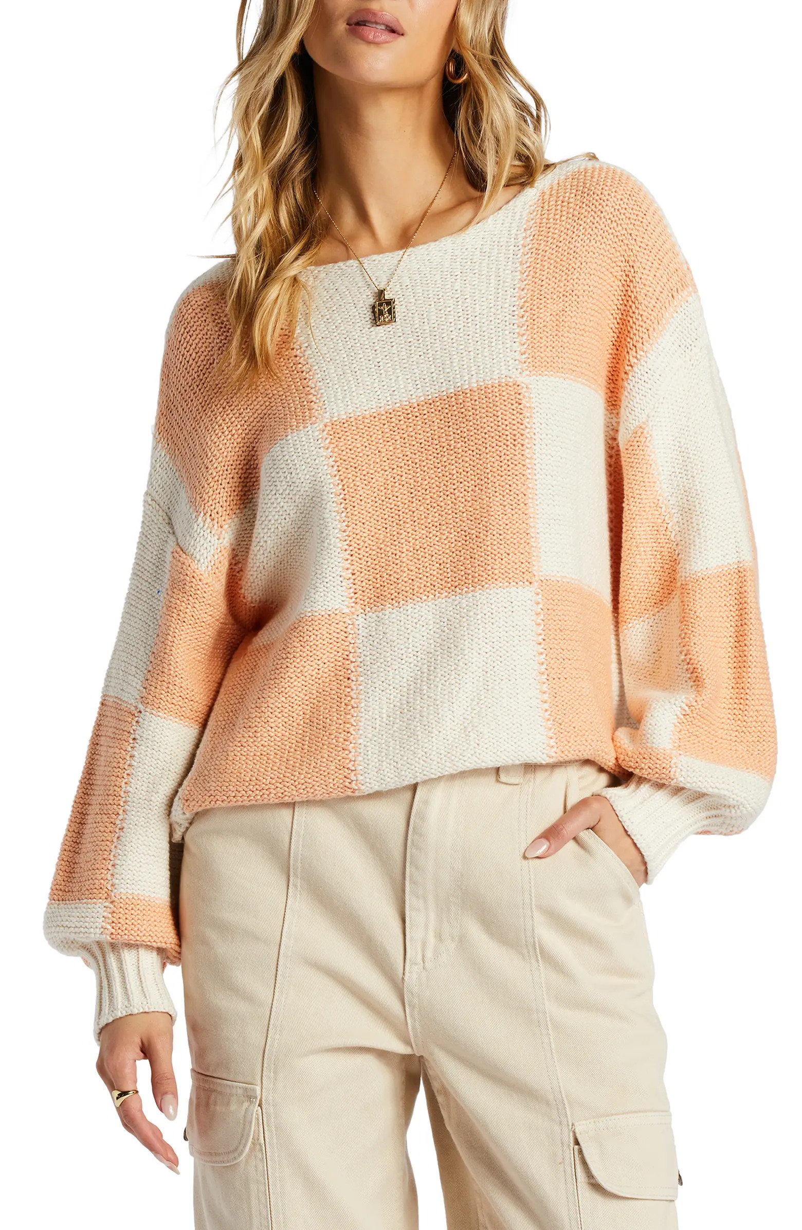 Billabong Check Please Sweater | Nordstrom | Nordstrom