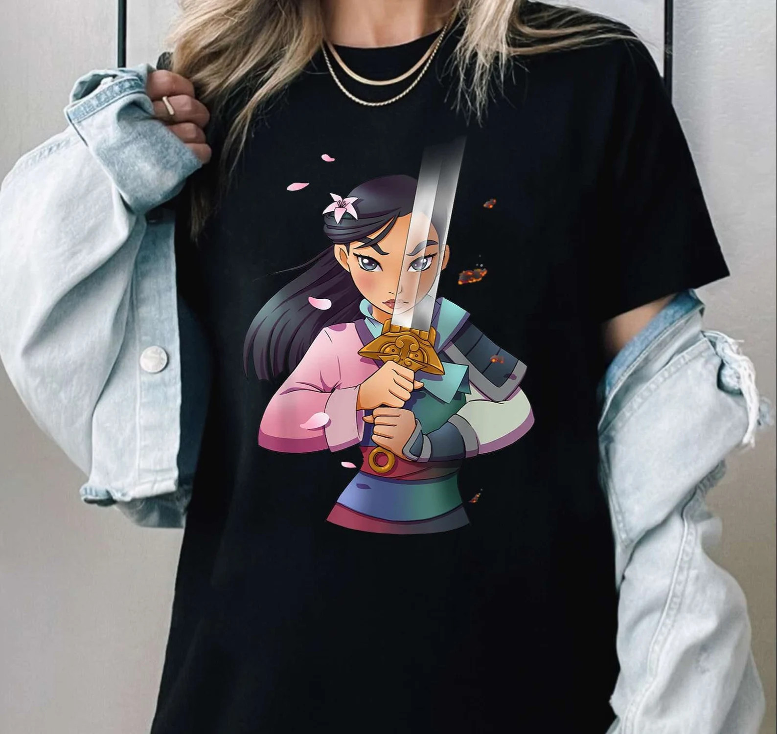 Vintage in the Mirror Disney Princess Mulan Warrior Girl - Etsy | Etsy (US)