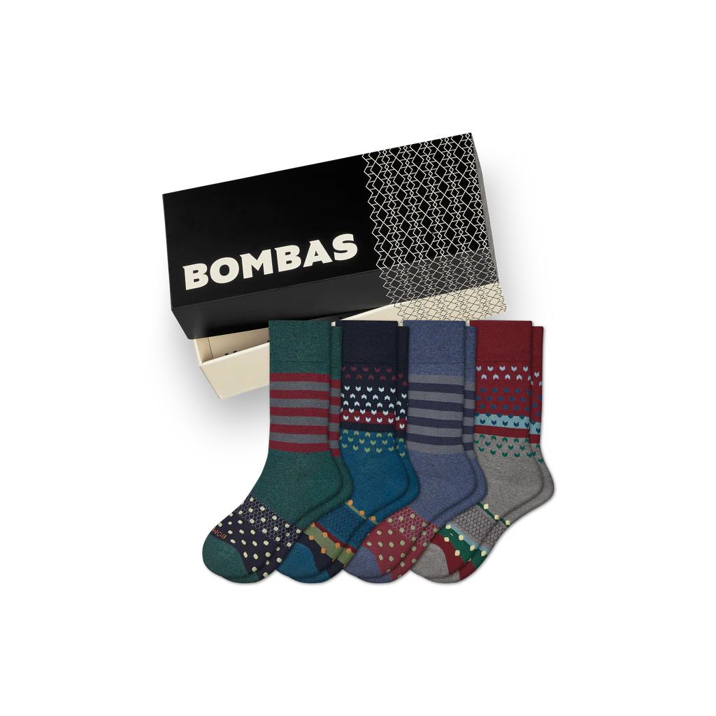 Men's Dress Calf Sock 4-Pack Gift Box | Bombas Socks