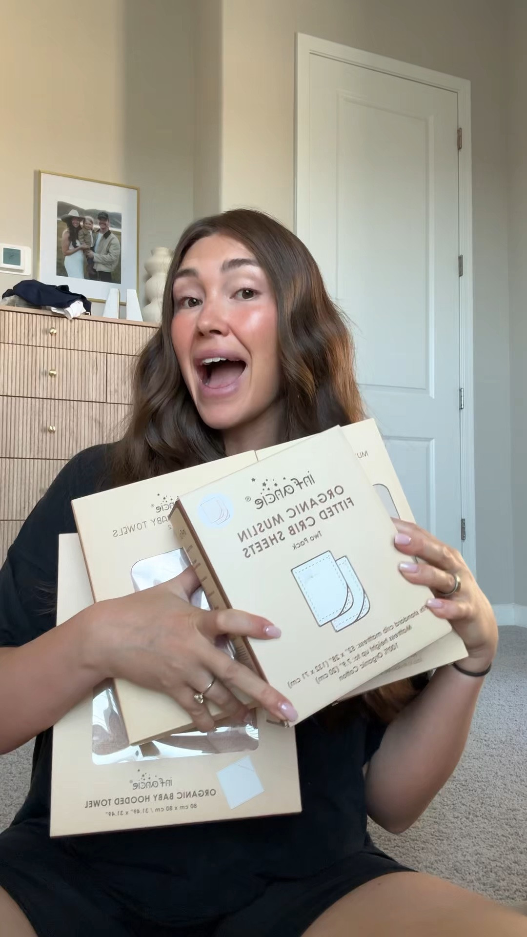 100% organic cotton muslin baby products! All on Amazon!