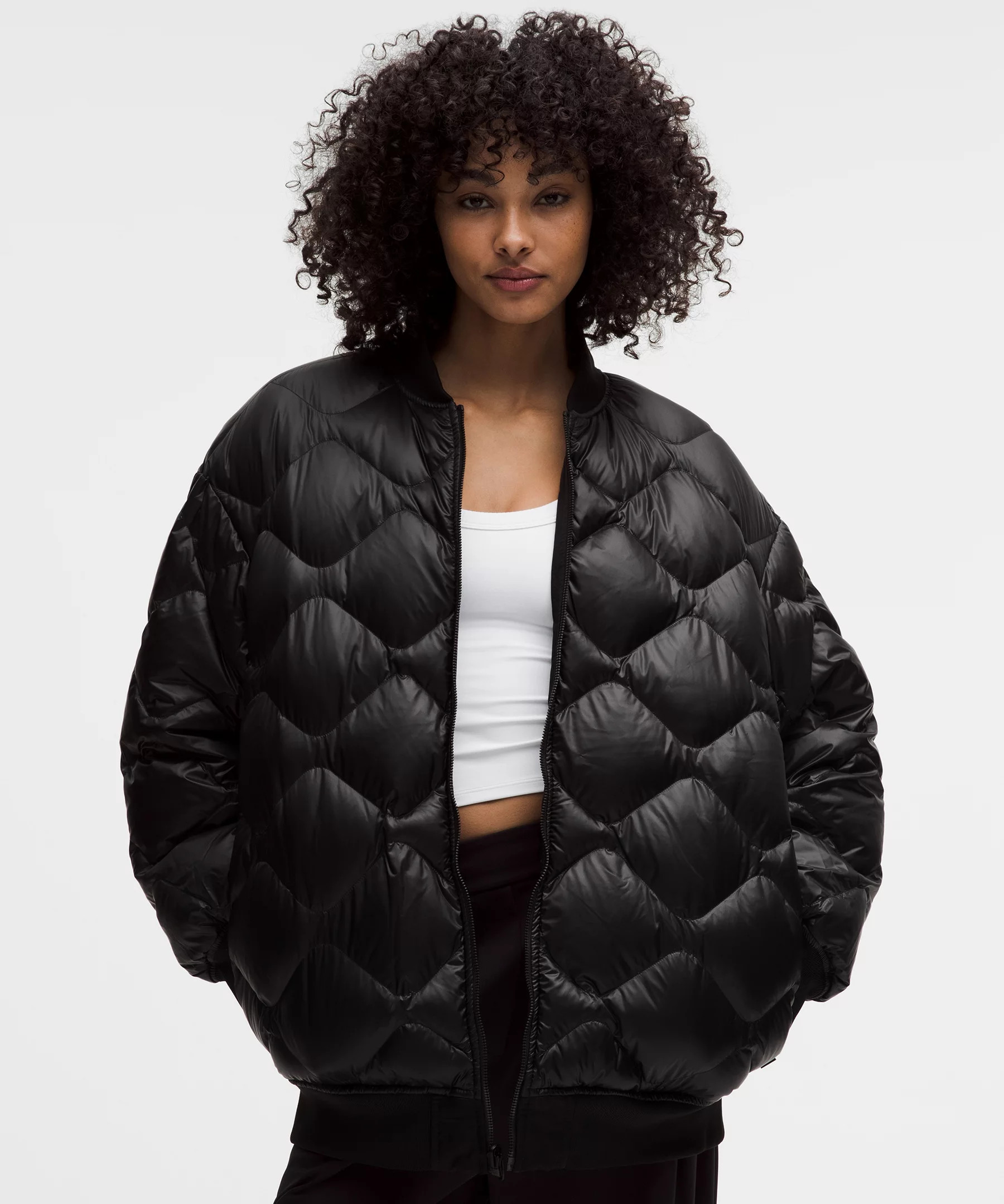 Reversible Oversized 600-Down-Fill Bomber Jacket | lululemon (CA)