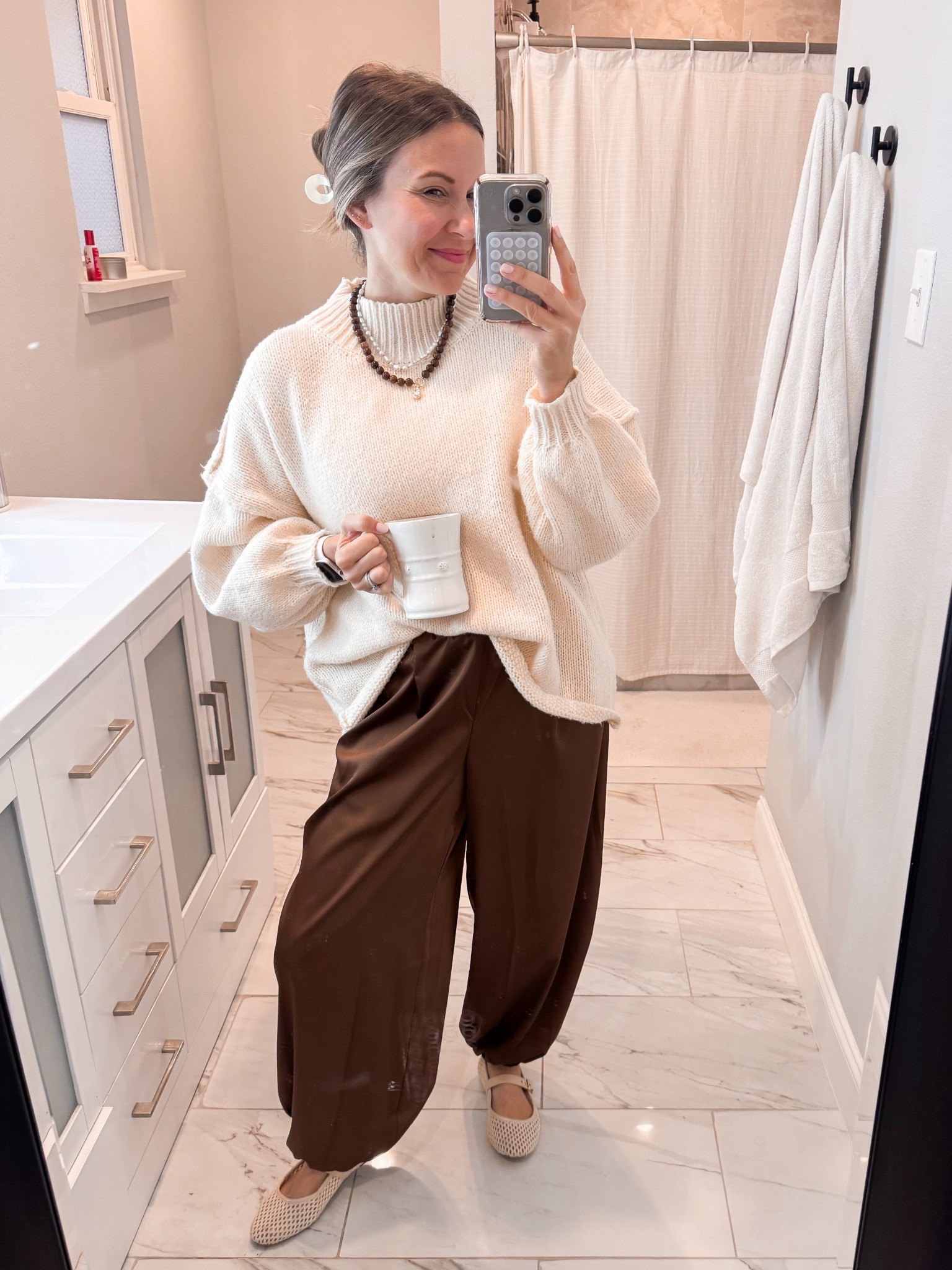 Small in both! 

#LTKOver40 #LTKootd #LTKdayinmylife