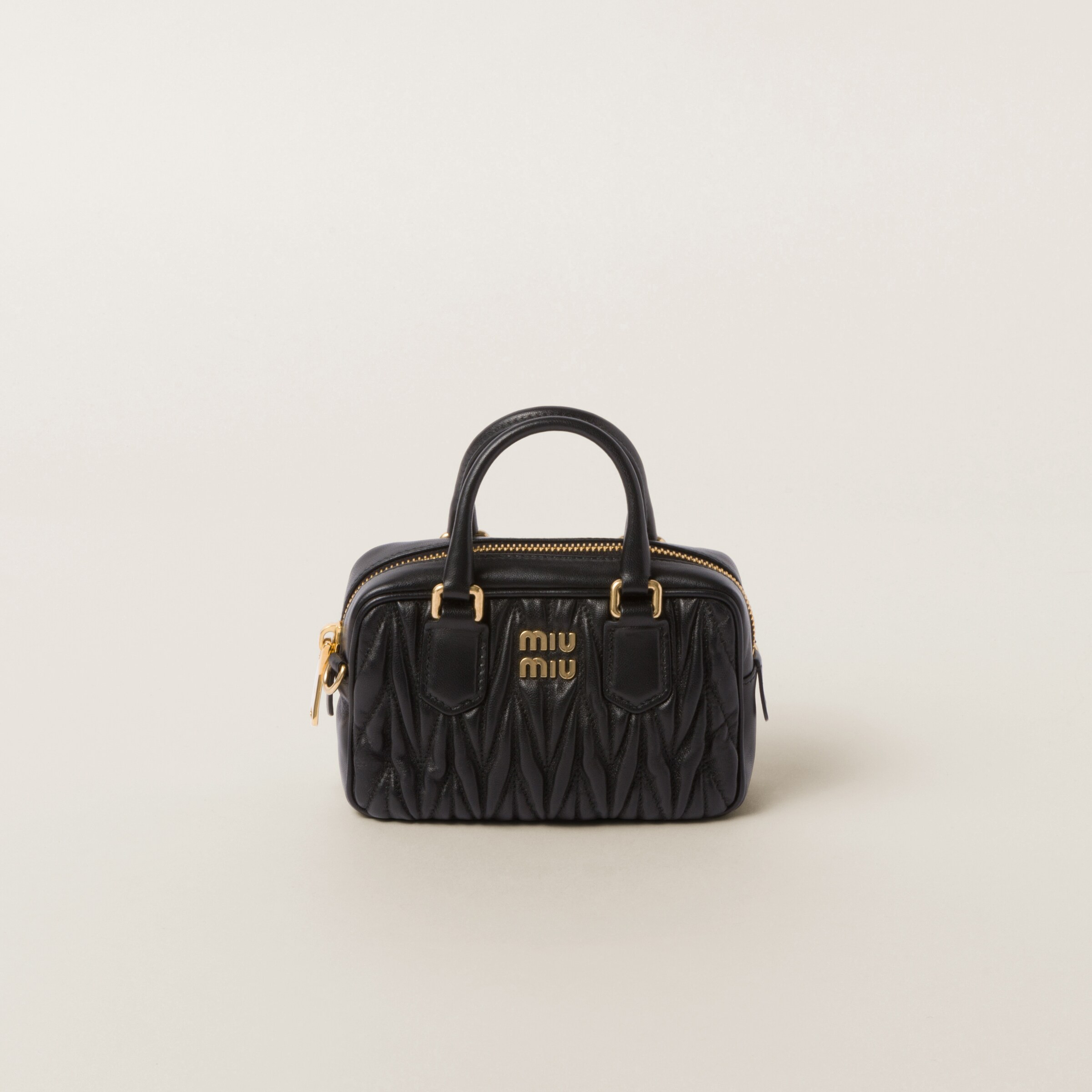 Leather and Woven Designer Tote Bags For Women | Miu Miu | Miu Miu US
