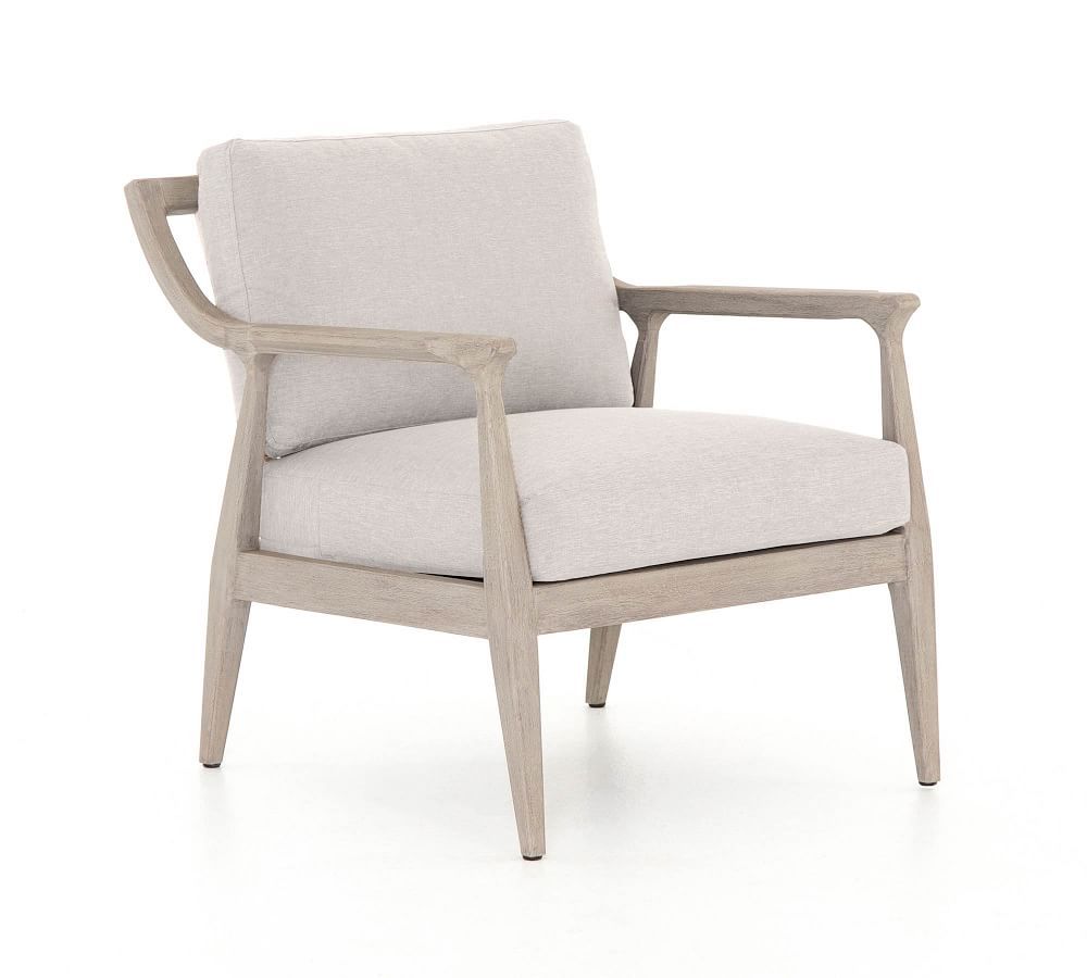 Gracie FSC® Teak Lounge Chair | Pottery Barn (US)