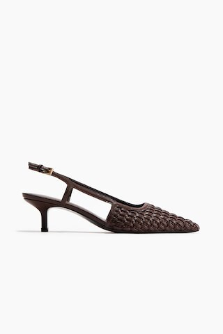 Kitten-heeled slingbacks | H&M (UK, MY, IN, SG, PH, TW, HK)
