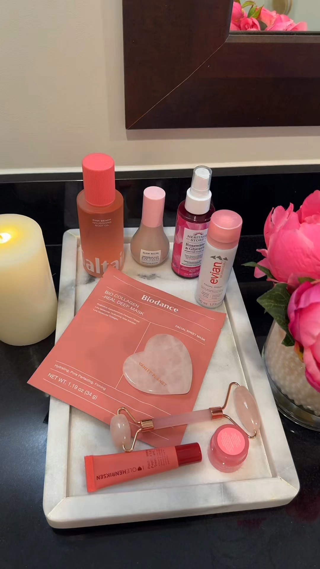 Pink essentials 💕 #pink #everydayessentials #vdayroutine #skincareroutine #lachiccouture 

#LTKgrwm #LTKselfcare #LTKBeauty