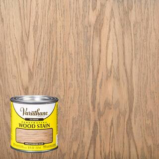 8 oz. Weathered Oak Classic Wood Interior Stain | The Home Depot