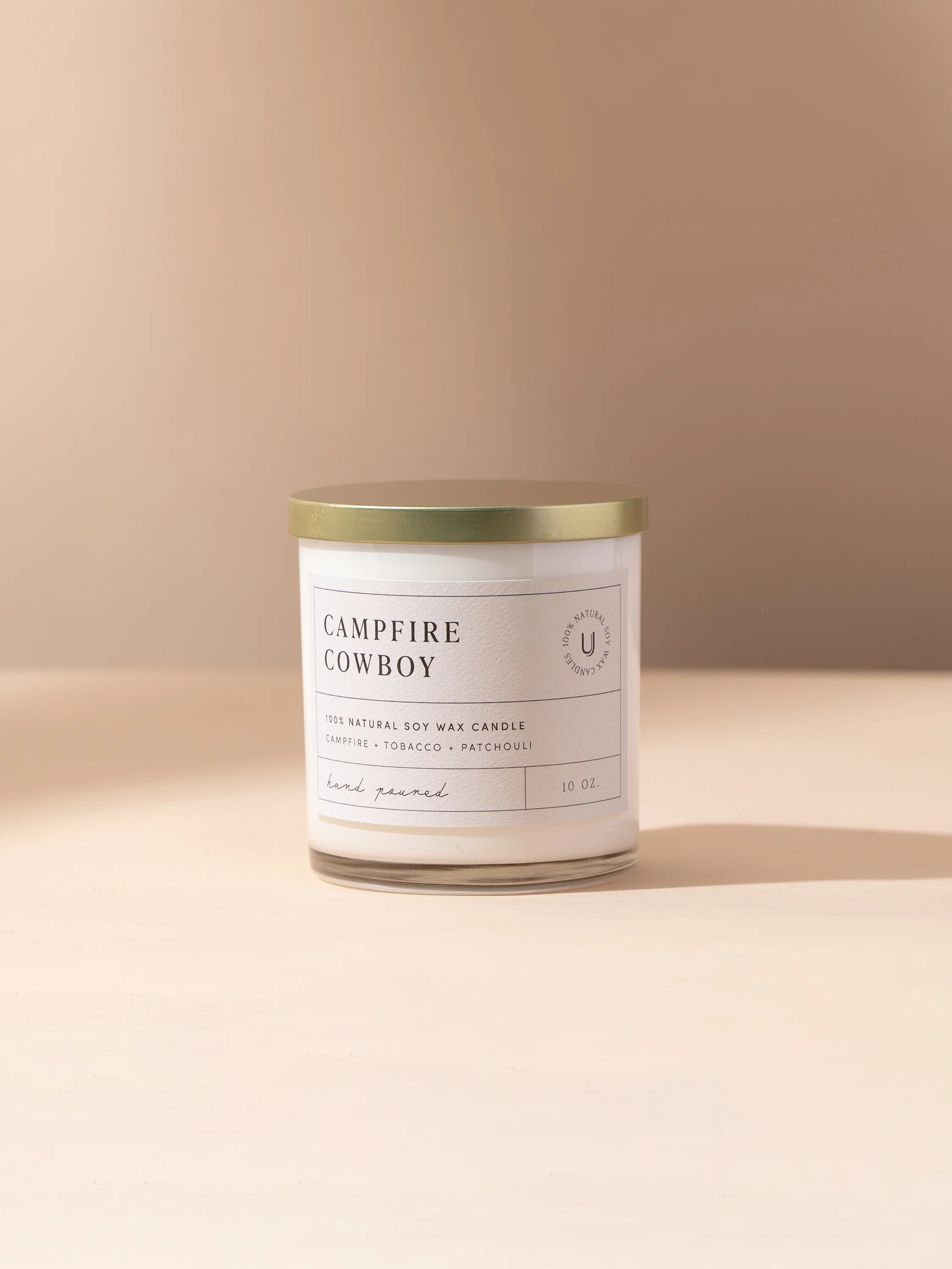 Campfire Cowboy Soy Wax Candle | Lead and Nickel Free | Uncommon James Home | Uncommon James