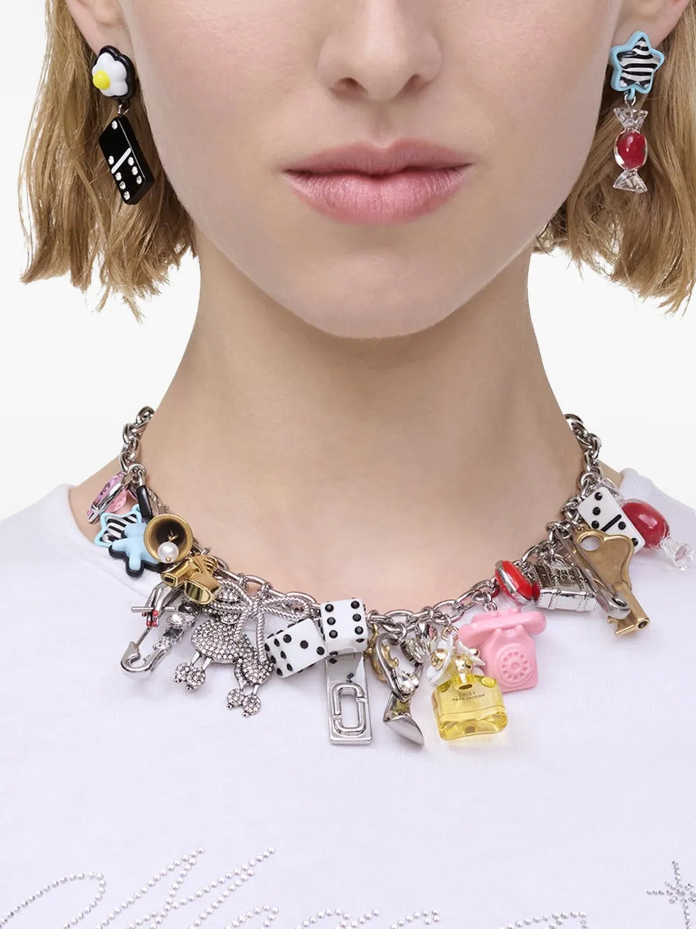 Sticker Charm Statement necklace | Farfetch Global